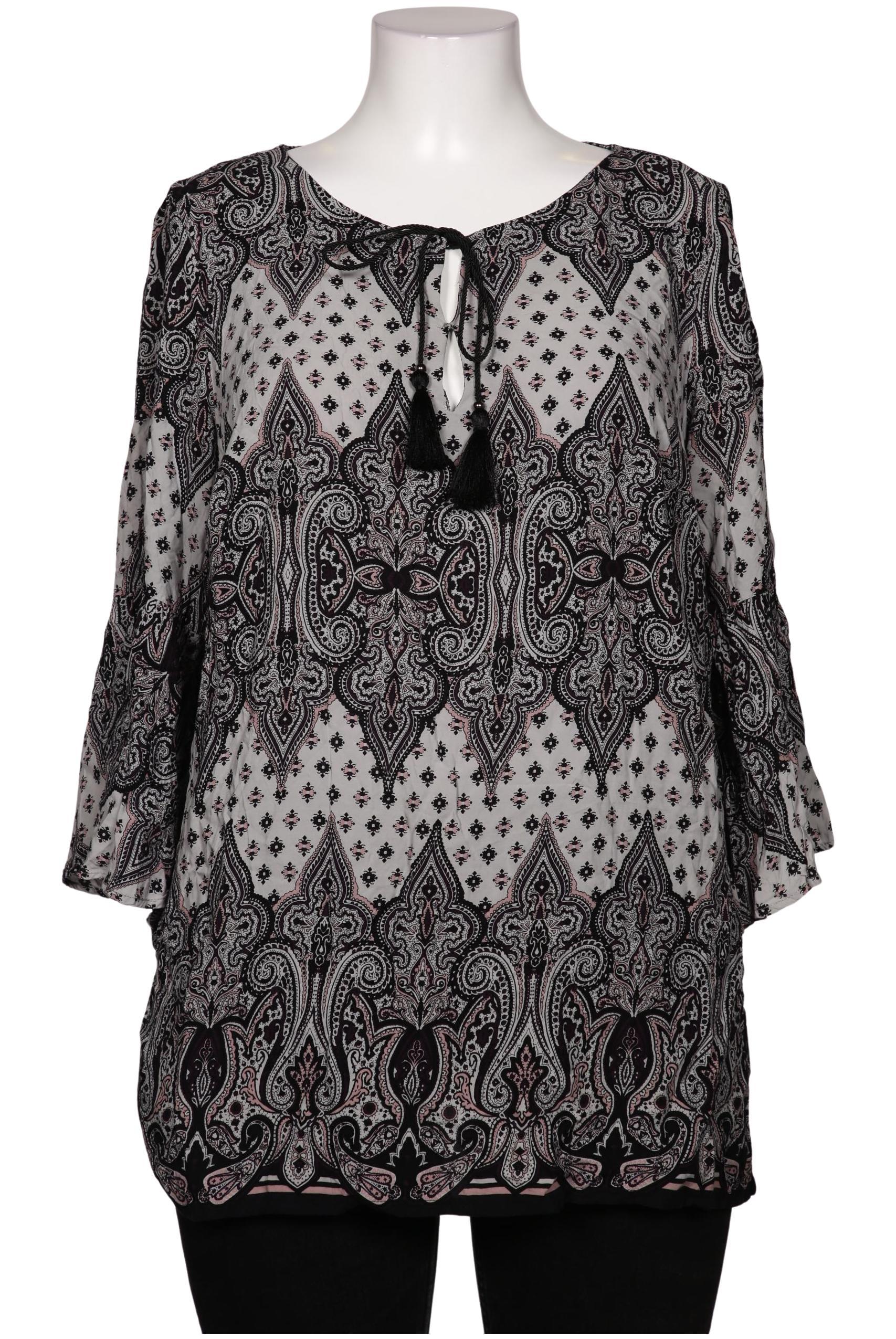 

Triangle Damen Bluse, marineblau, Gr. 48