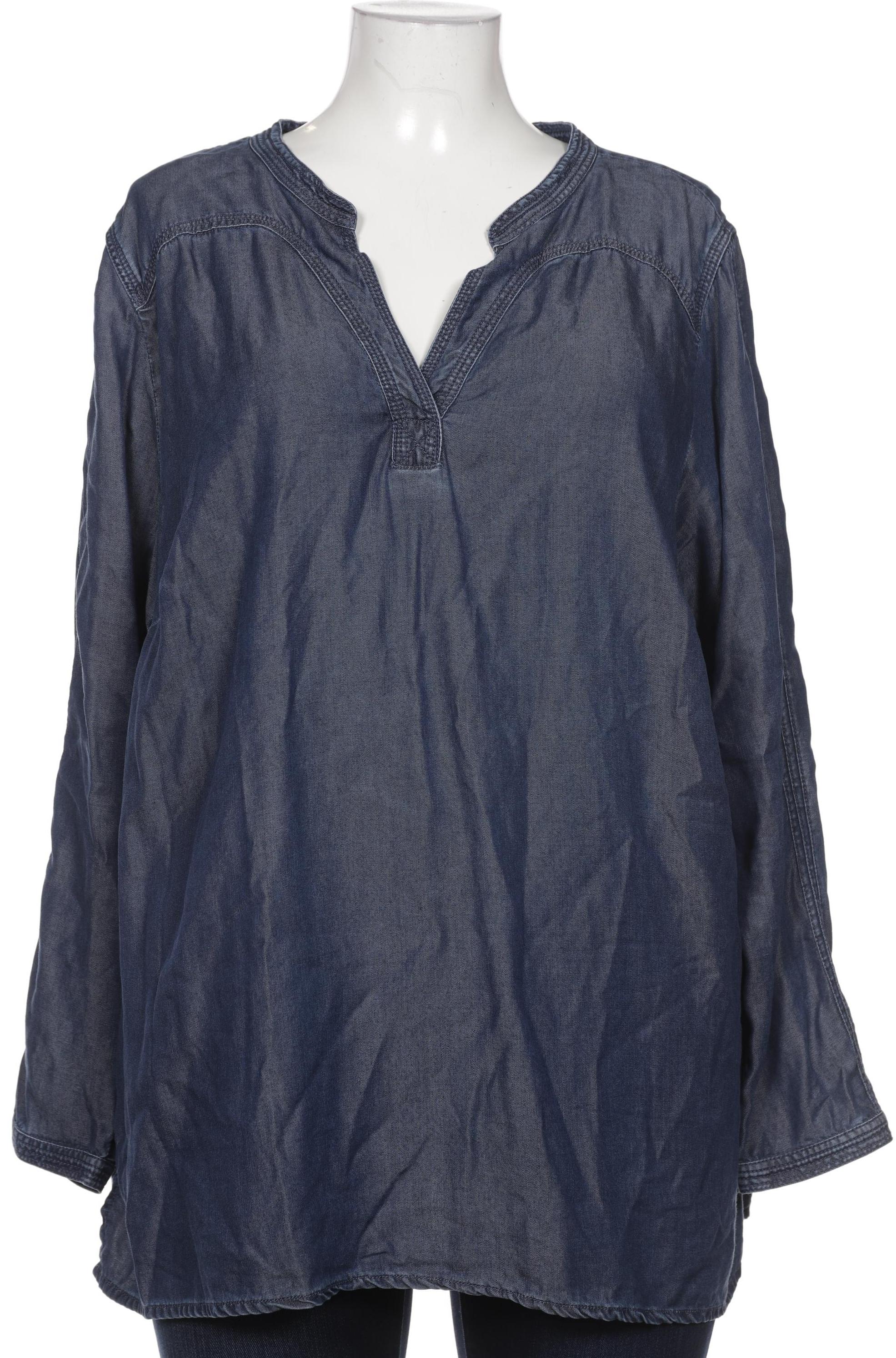 

Triangle Damen Bluse, marineblau, Gr. 52