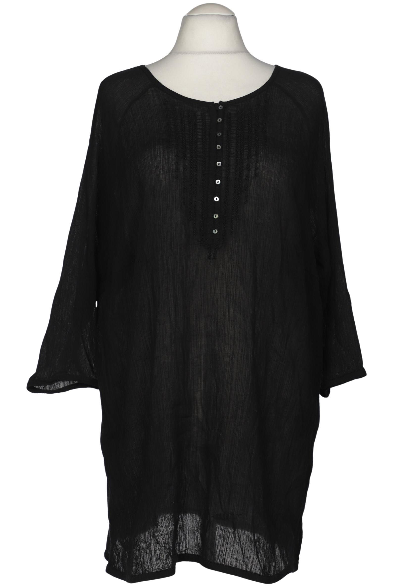 

Triangle Damen Bluse, schwarz, Gr. 54