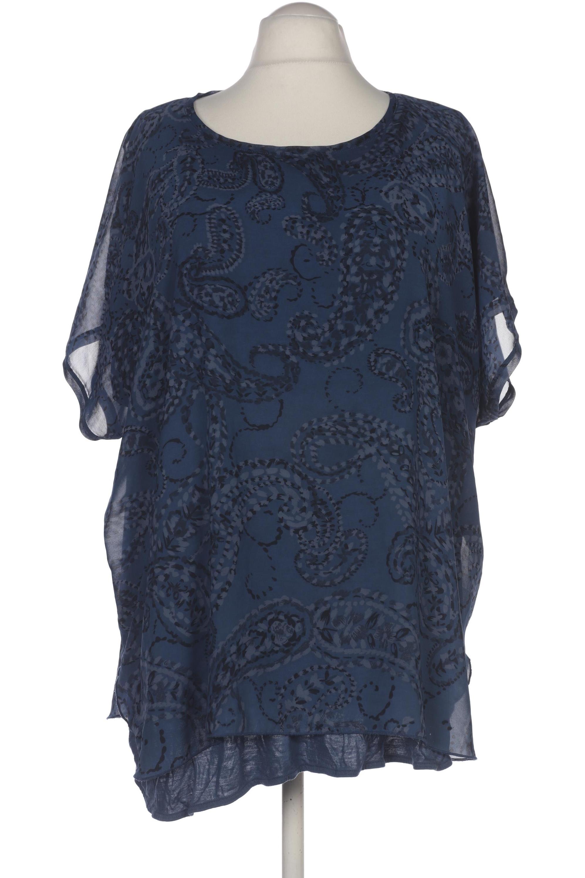 

Triangle Damen Bluse, marineblau, Gr. 54