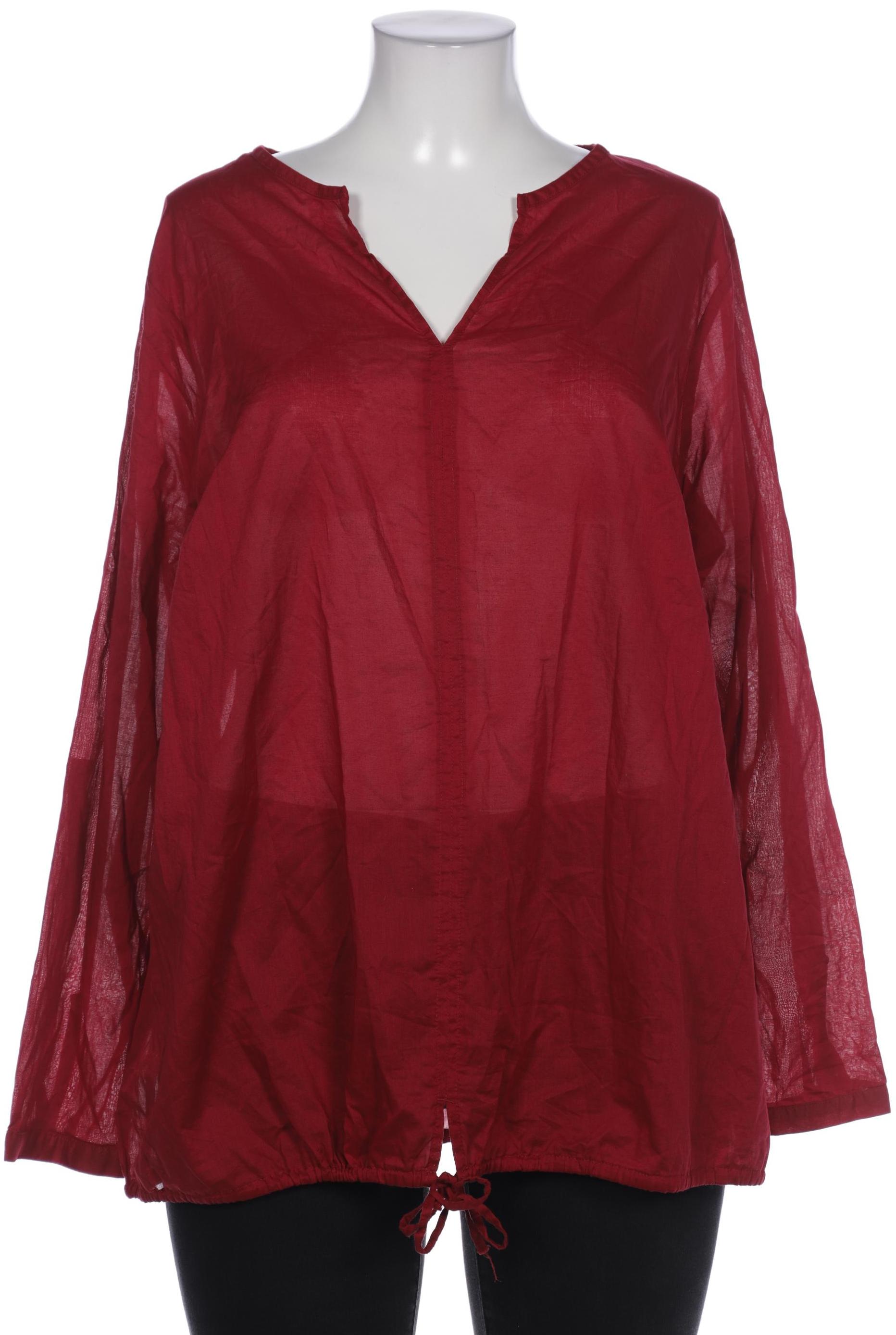 

Triangle Damen Bluse, rot, Gr. 52