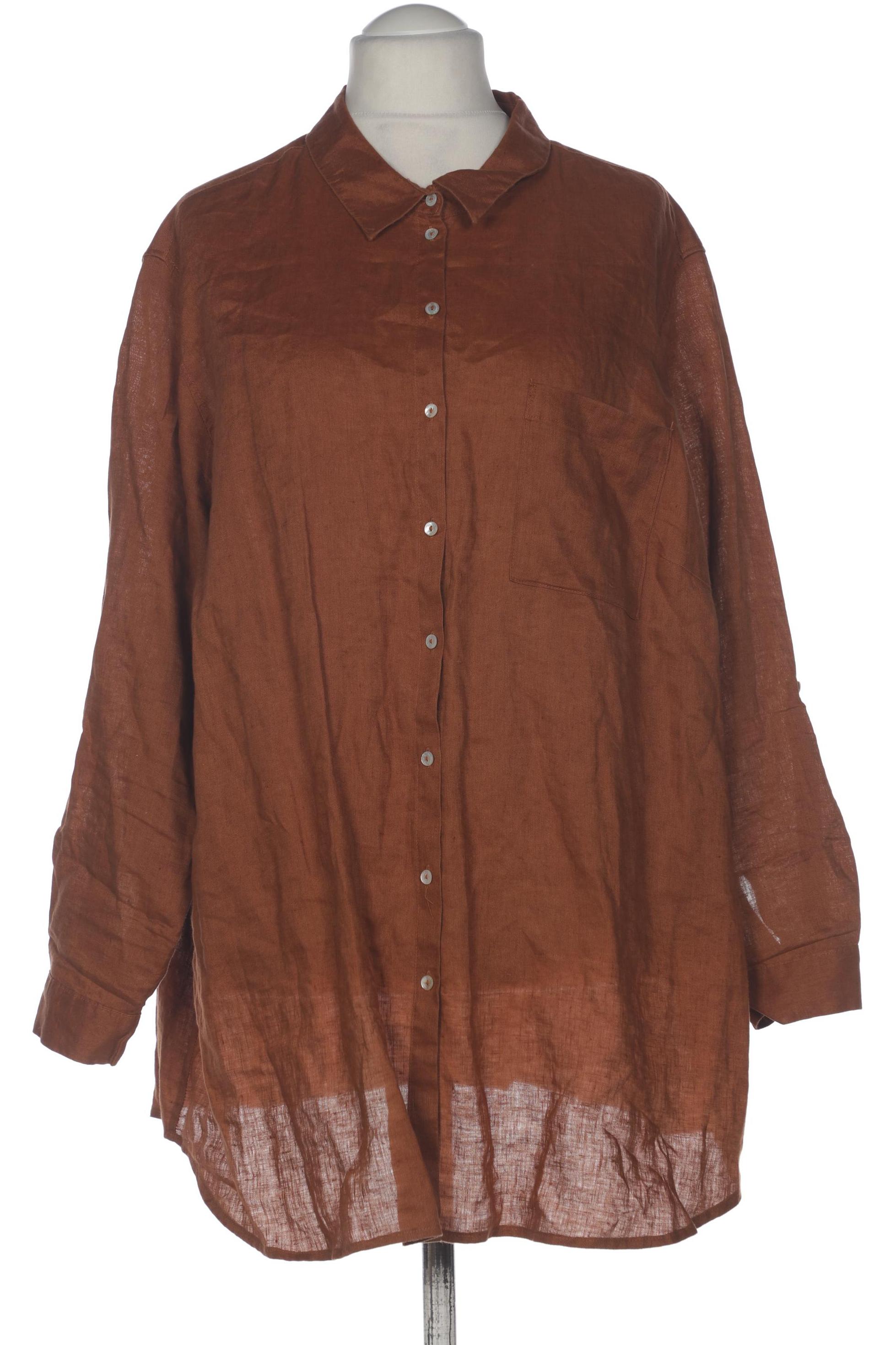 

Triangle Damen Bluse, braun, Gr. 48