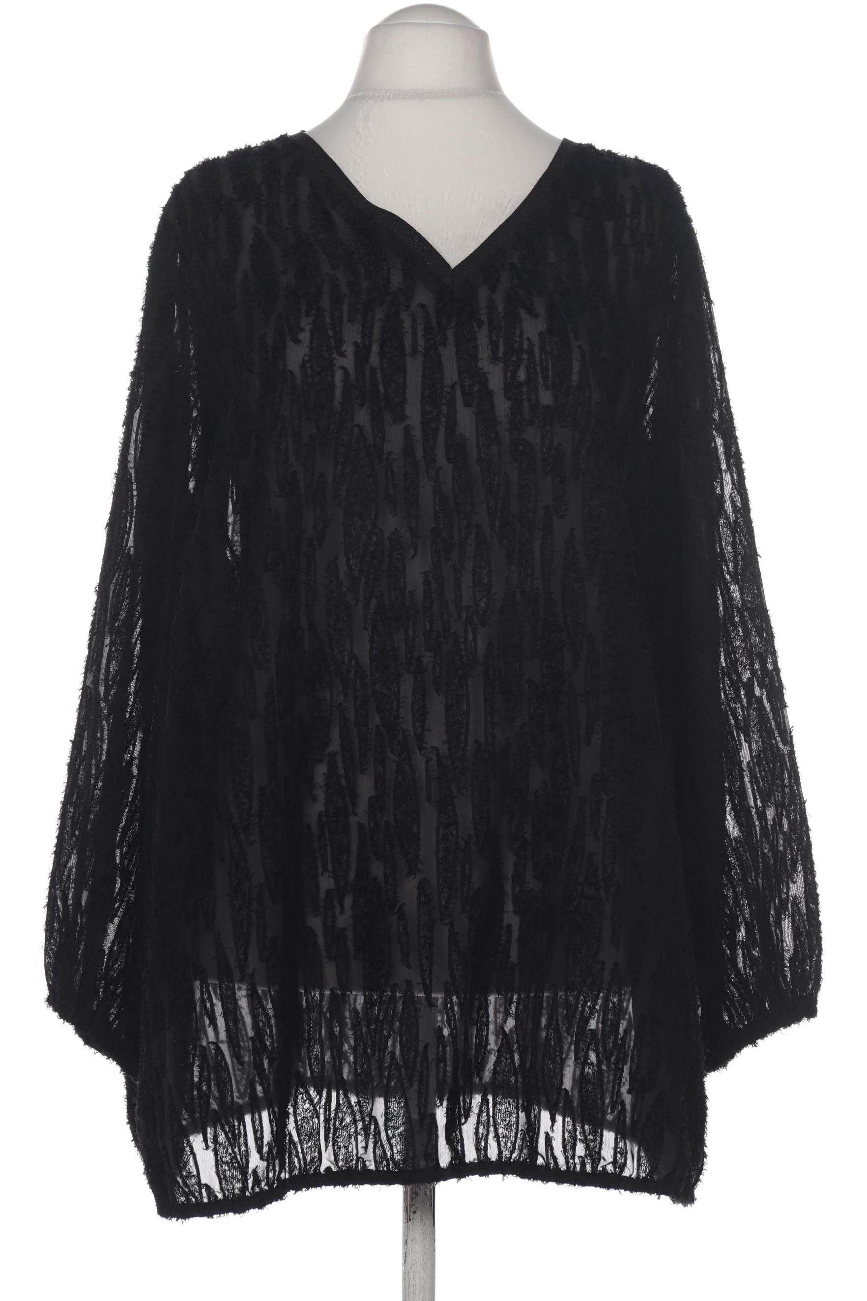 

Triangle Damen Bluse, schwarz, Gr. 54