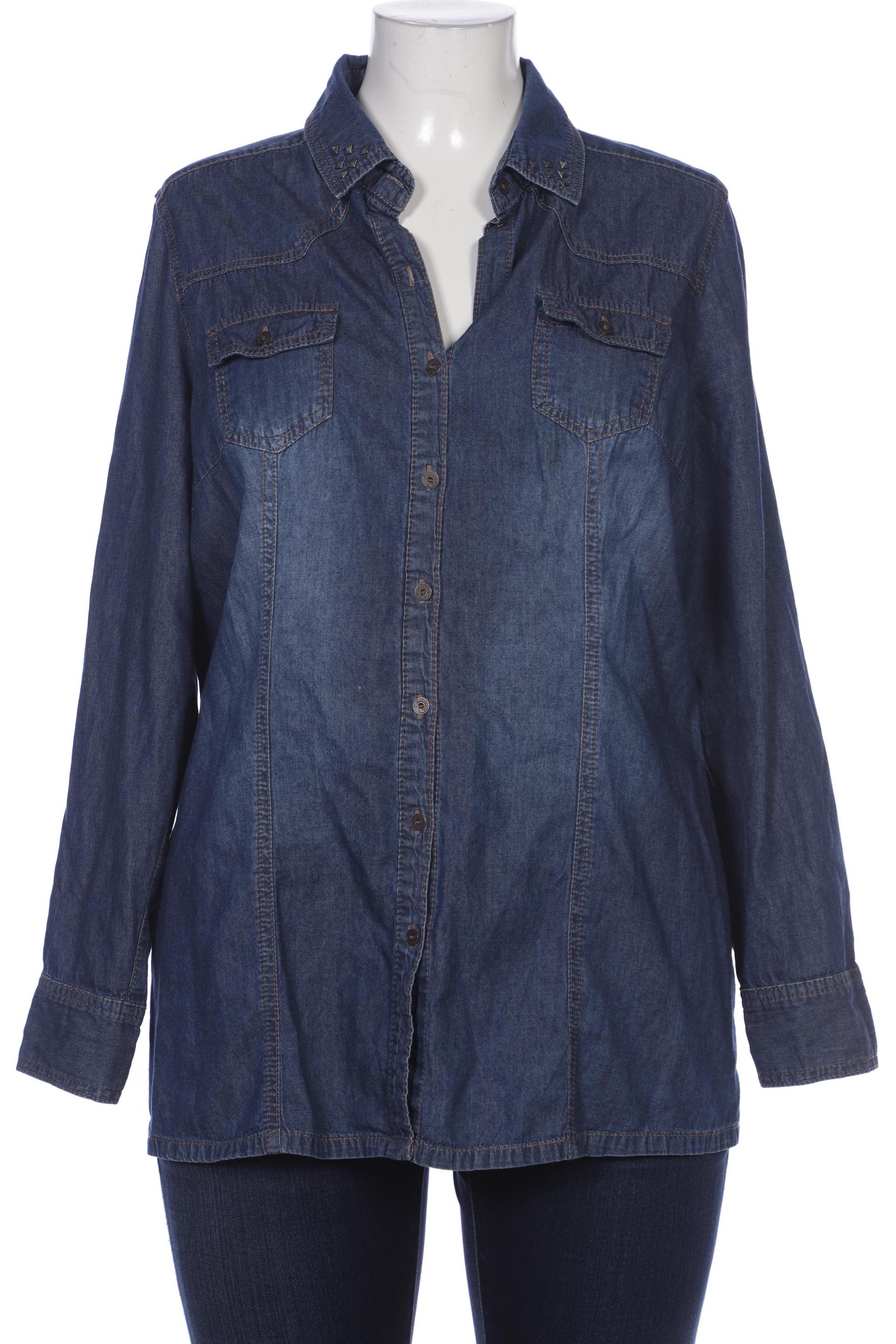 

Triangle Damen Bluse, marineblau, Gr. 44