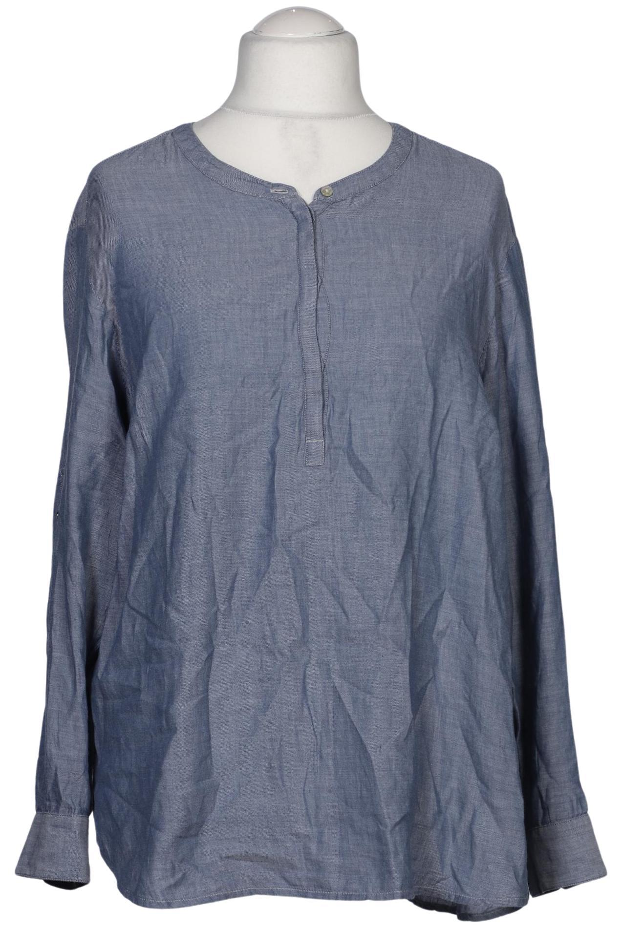 

Triangle Damen Bluse, blau, Gr. 46