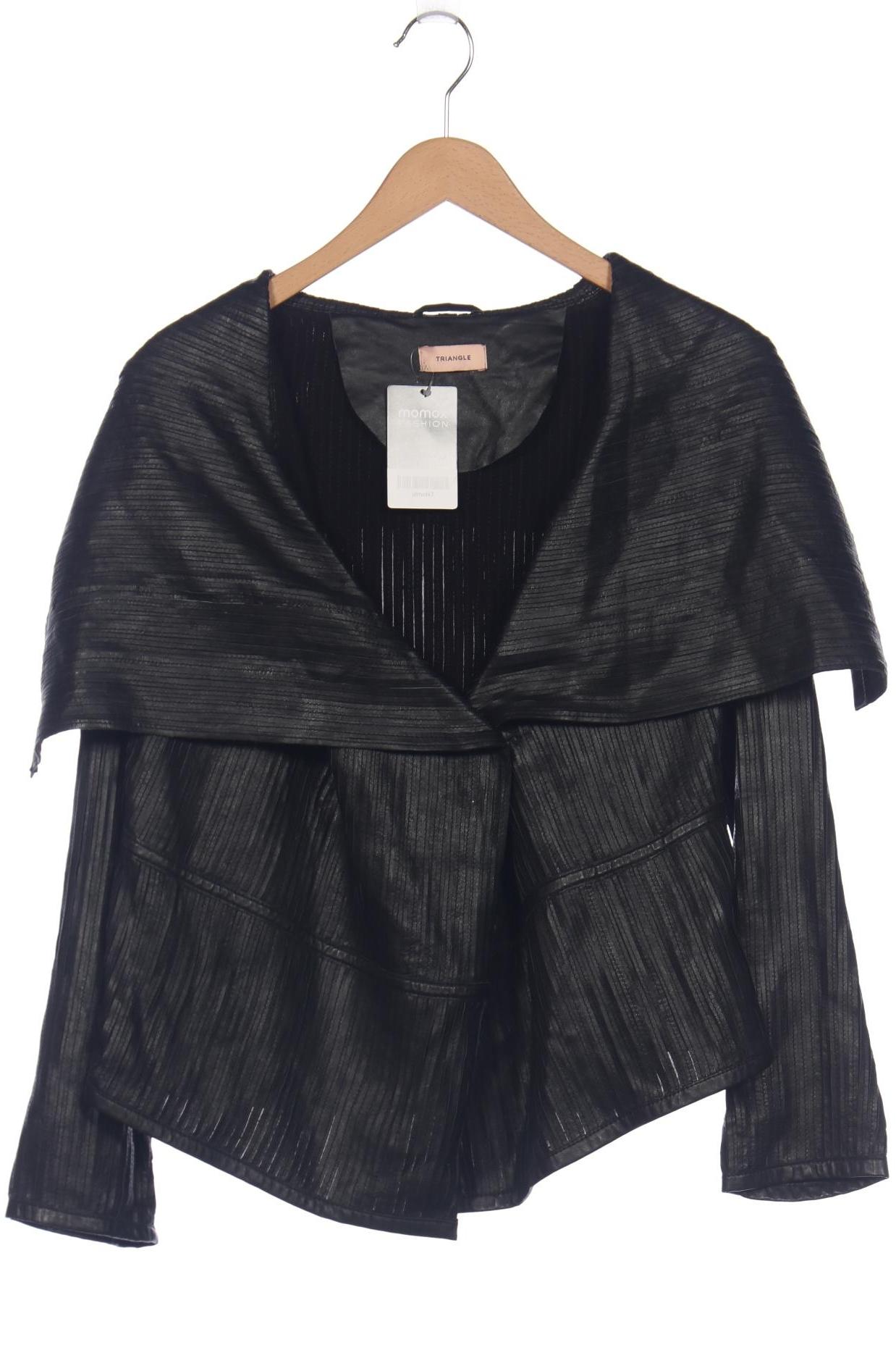 

Triangle Damen Jacke, schwarz, Gr. 46