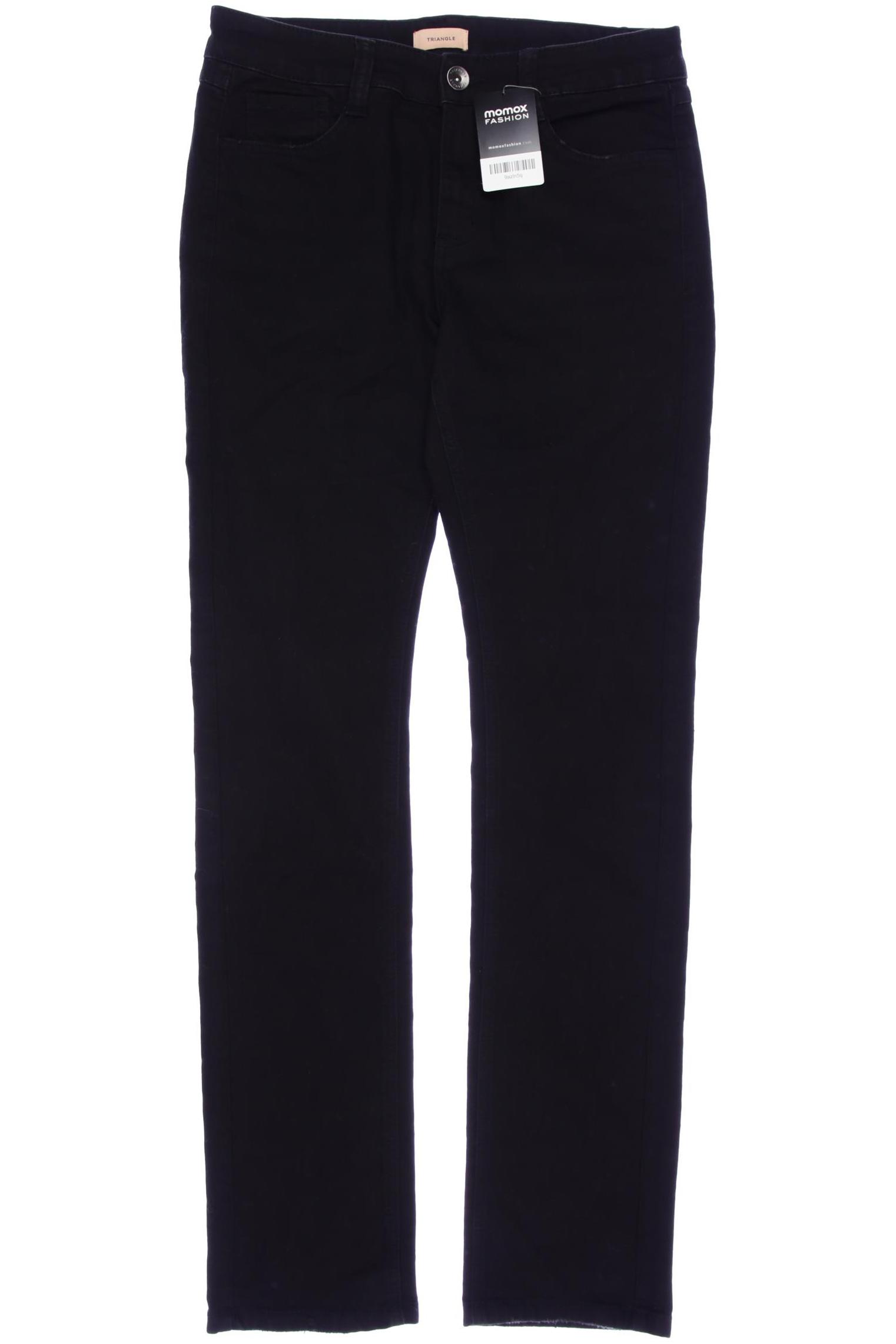 

Triangle Damen Jeans, schwarz, Gr. 40