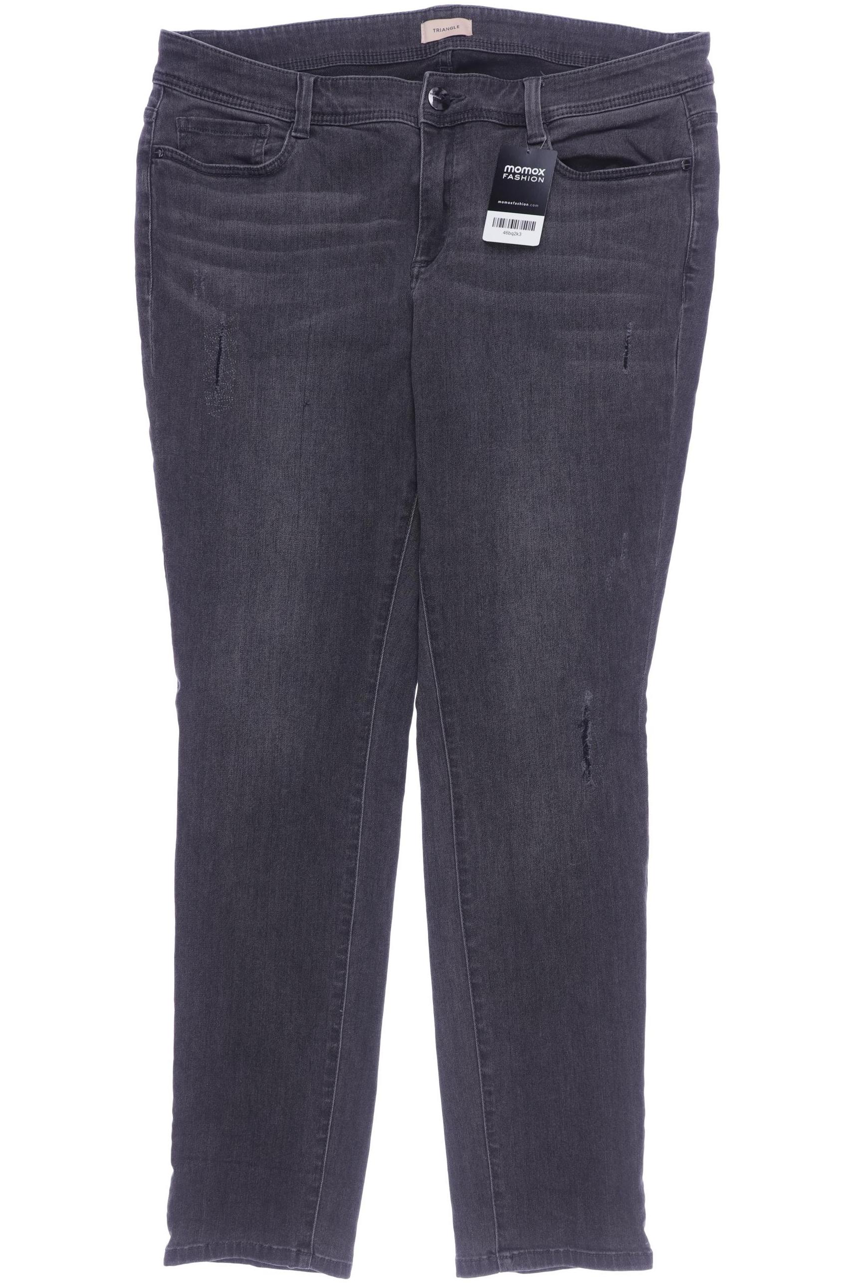 

Triangle Damen Jeans, grau, Gr. 46