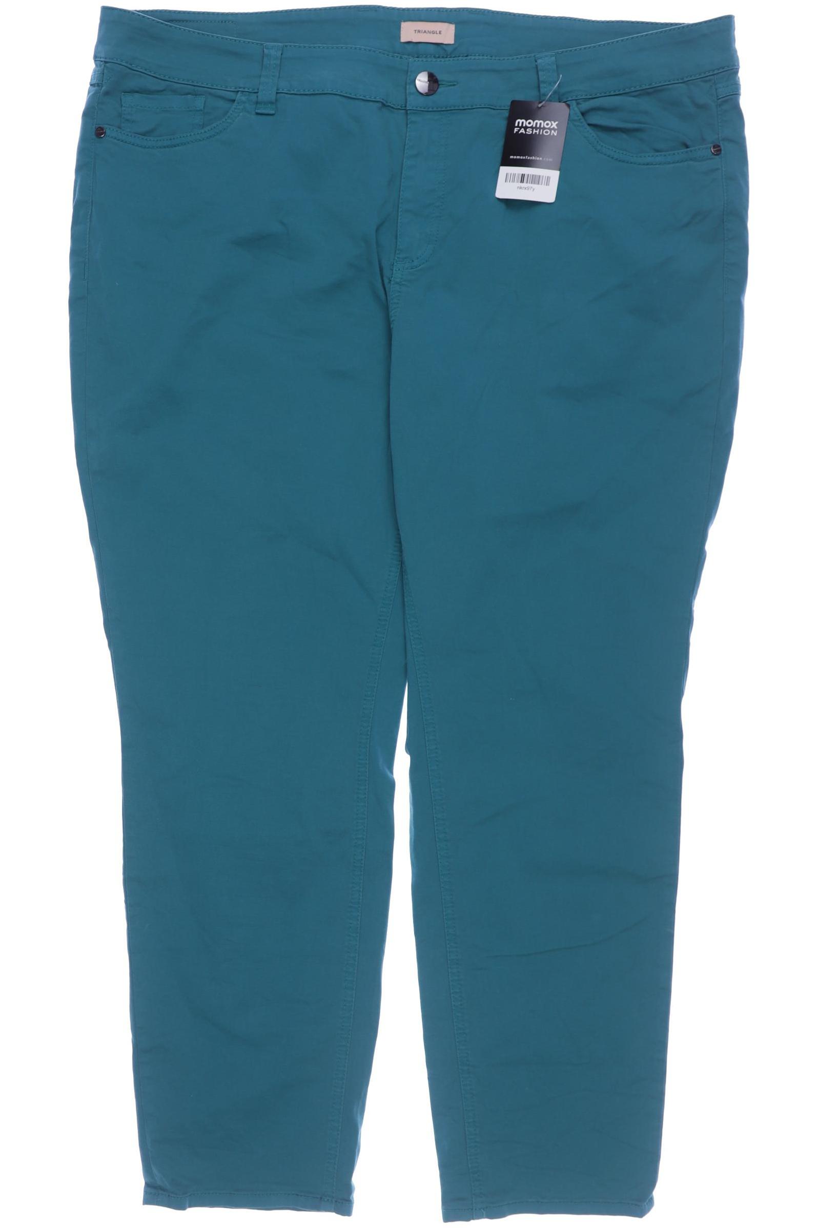 

Triangle Damen Jeans, türkis, Gr. 50