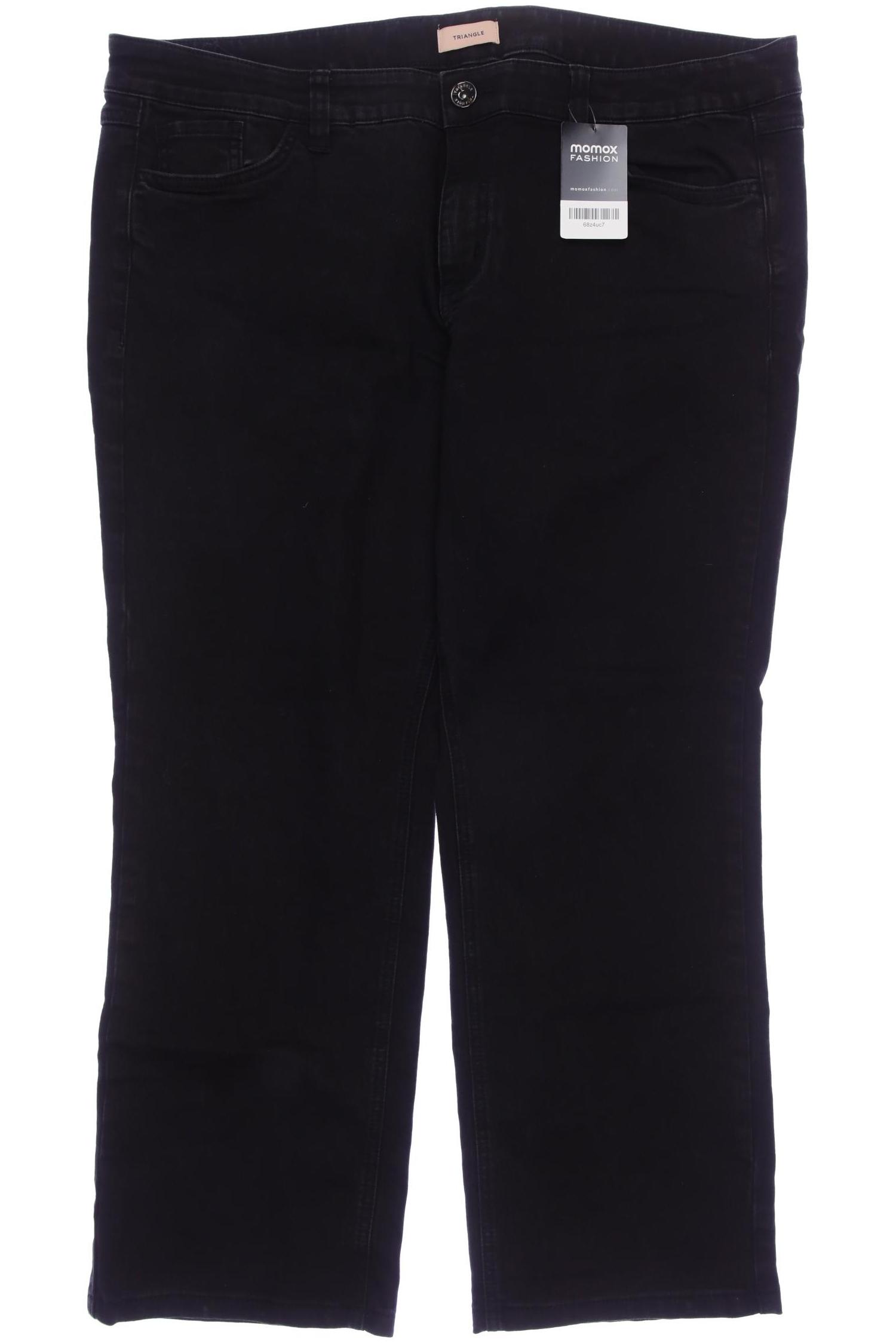 

Triangle Damen Jeans, schwarz, Gr. 41