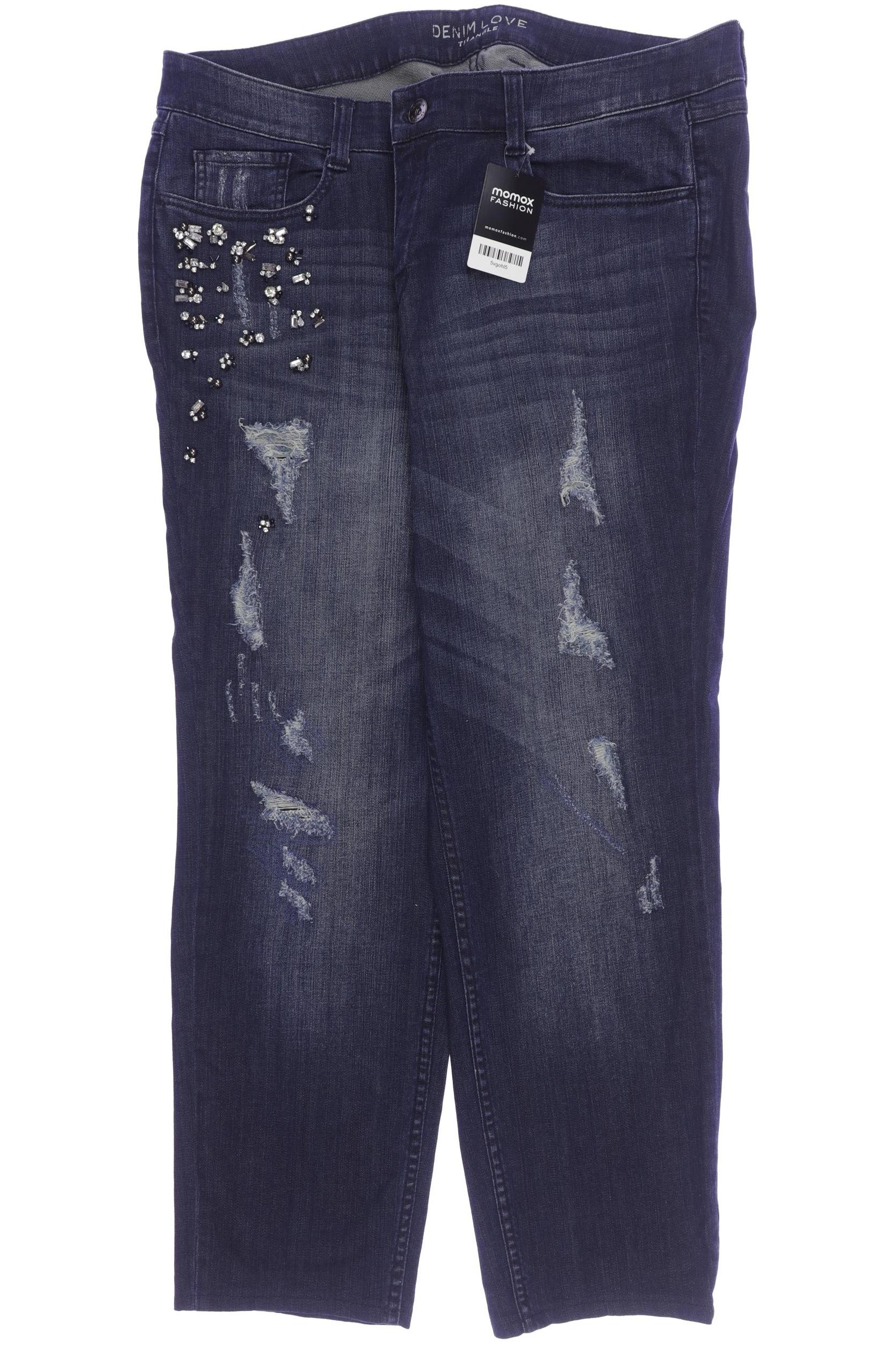 

Triangle Damen Jeans, blau, Gr. 48