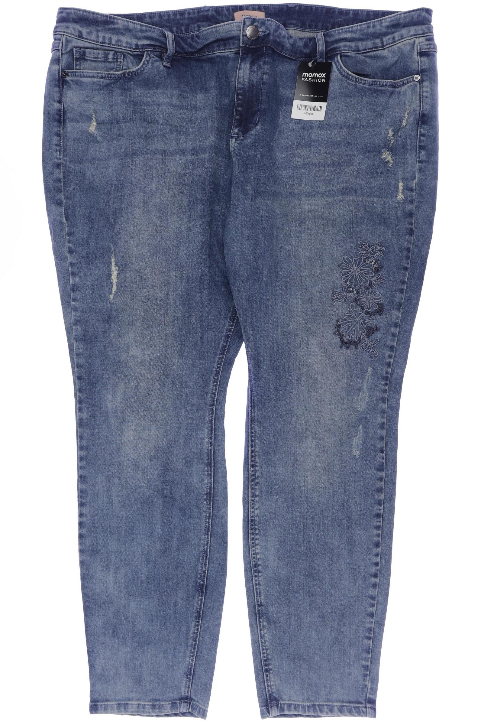 

Triangle Damen Jeans, blau, Gr. 54