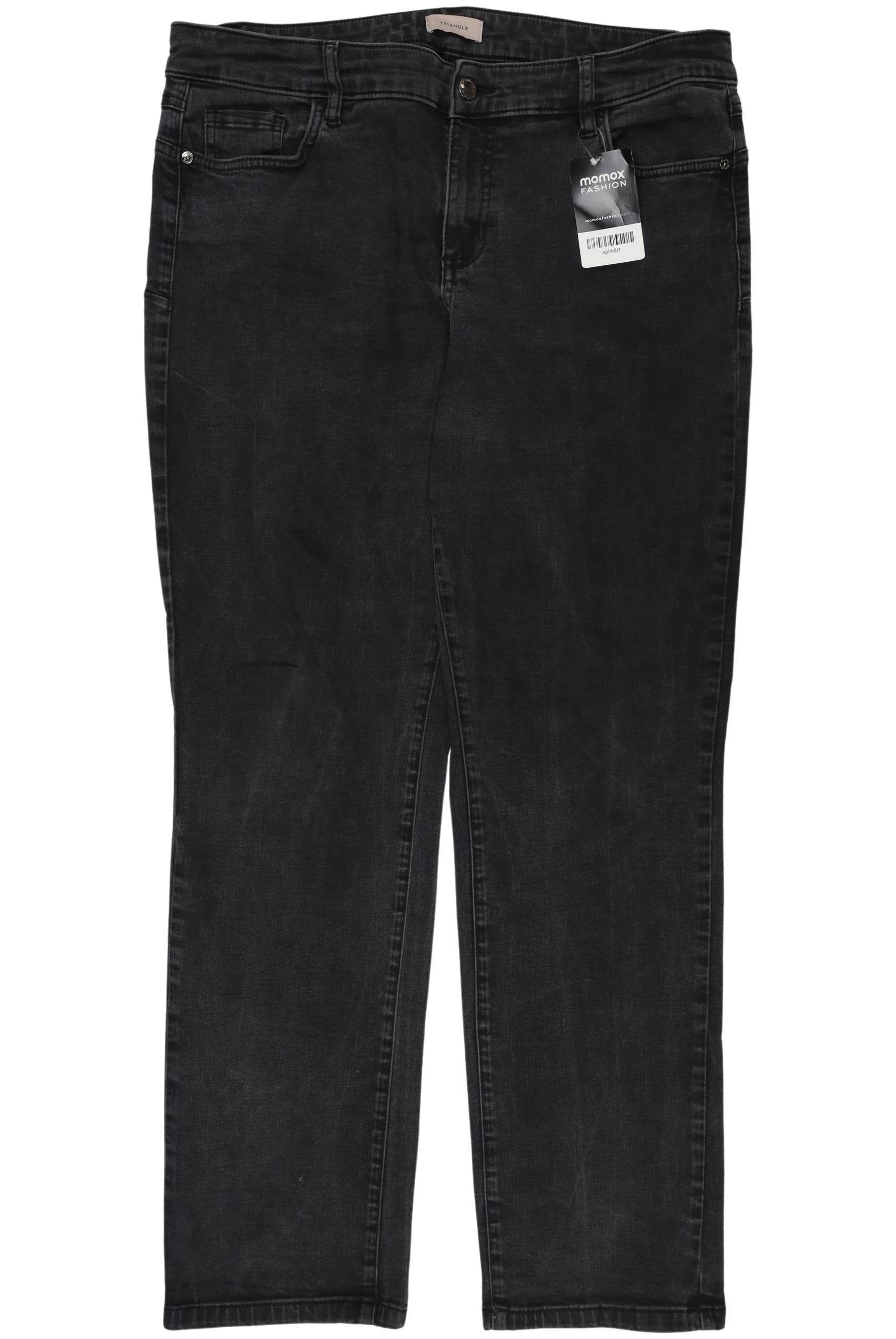 

Triangle Damen Jeans, schwarz, Gr. 35