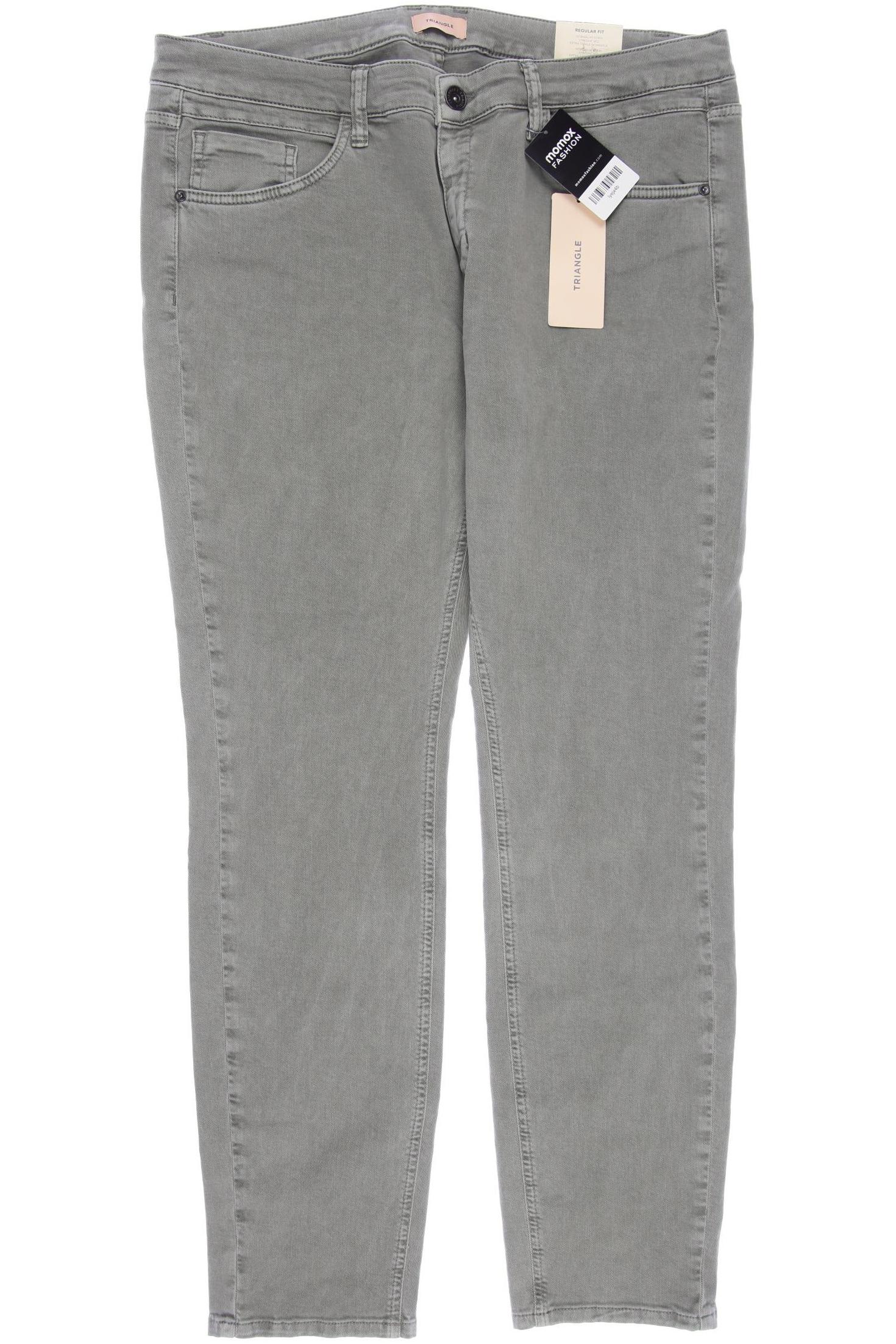 

Triangle Damen Jeans, grün, Gr. 50