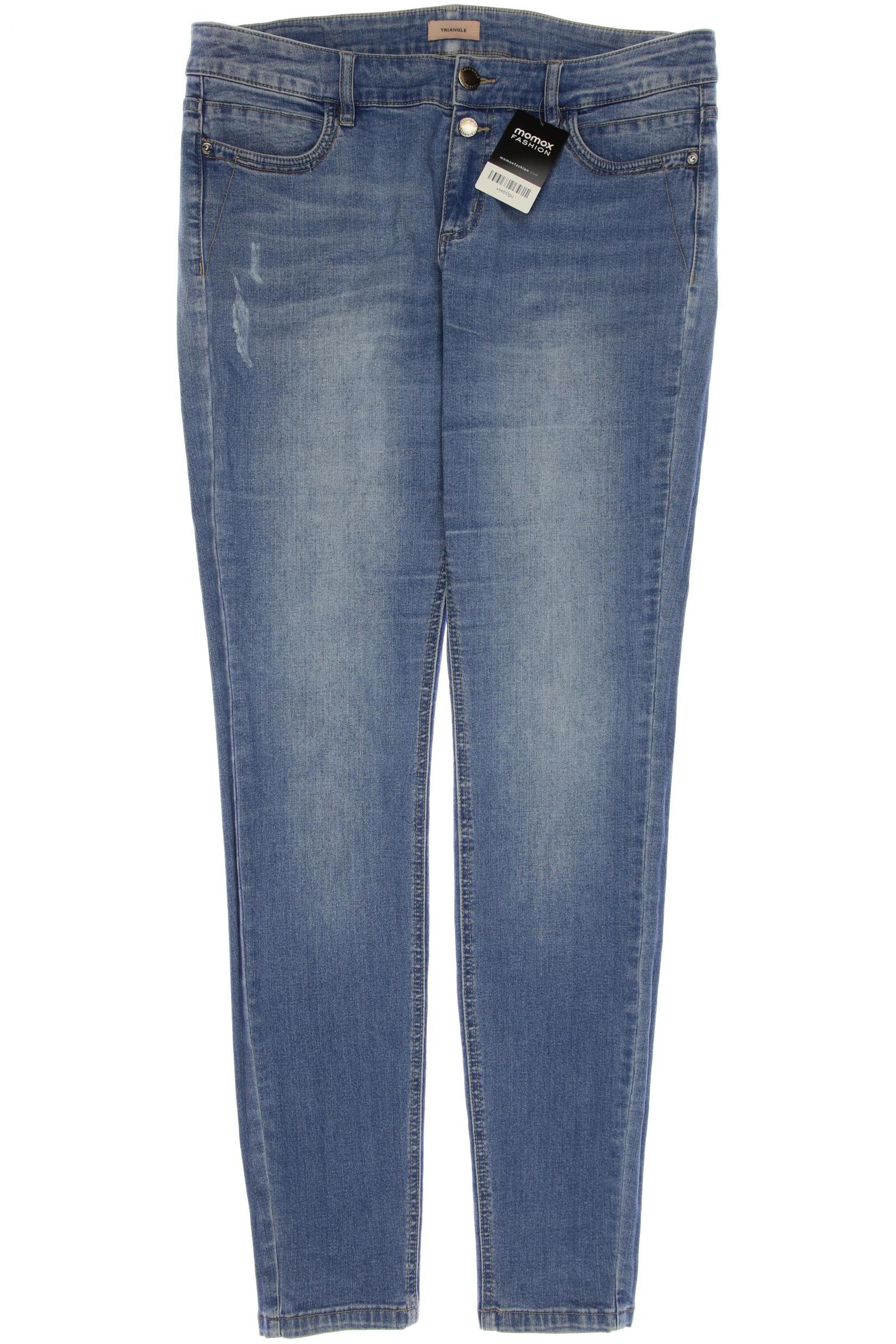 

TRIANGLE Damen Jeans, blau