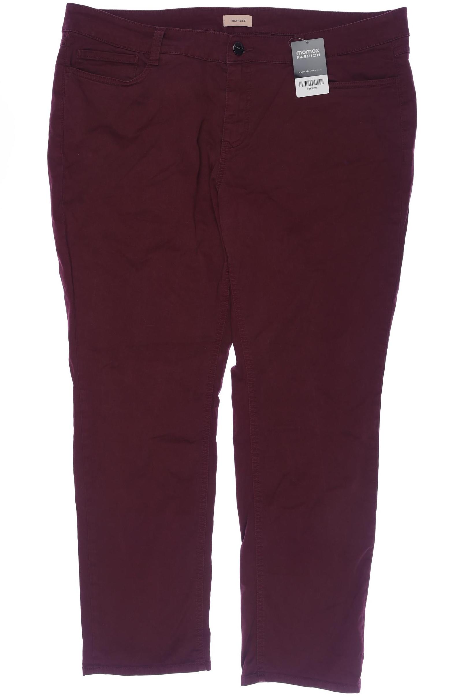 

Triangle Damen Jeans, bordeaux, Gr. 48