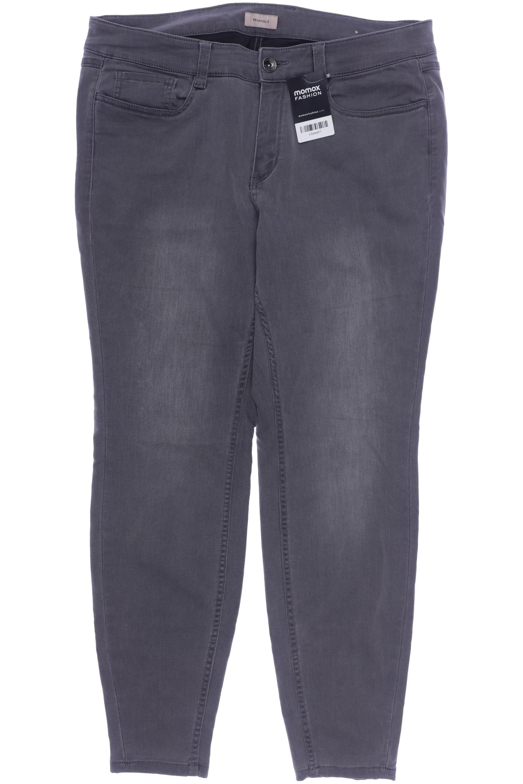 

Triangle Damen Jeans, grau, Gr. 48