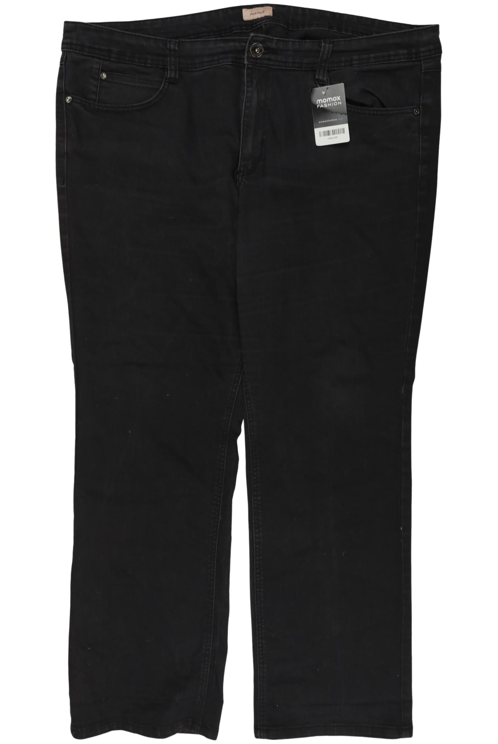 

Triangle Damen Jeans, schwarz, Gr. 52