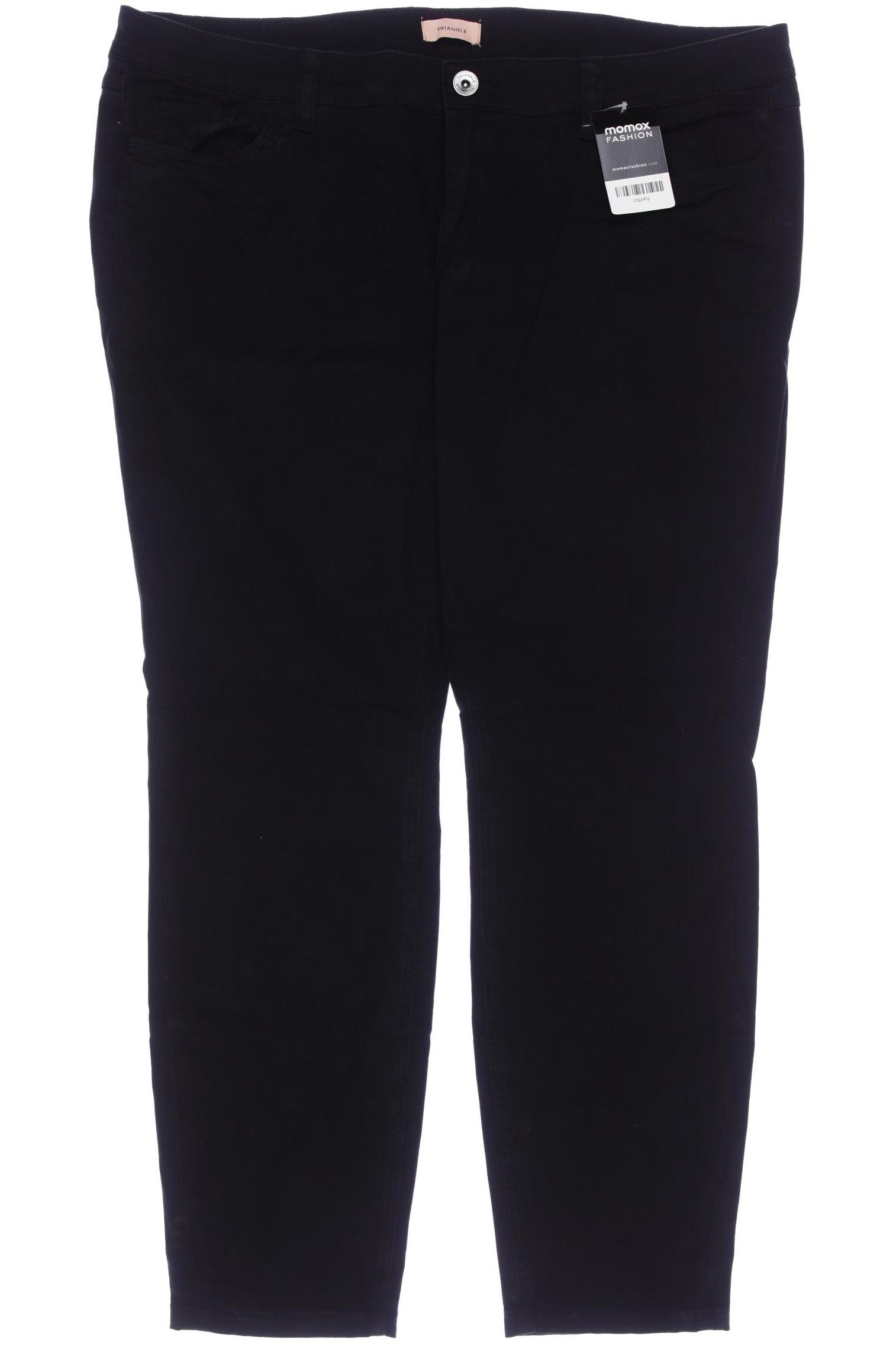 

Triangle Damen Jeans, schwarz, Gr. 48