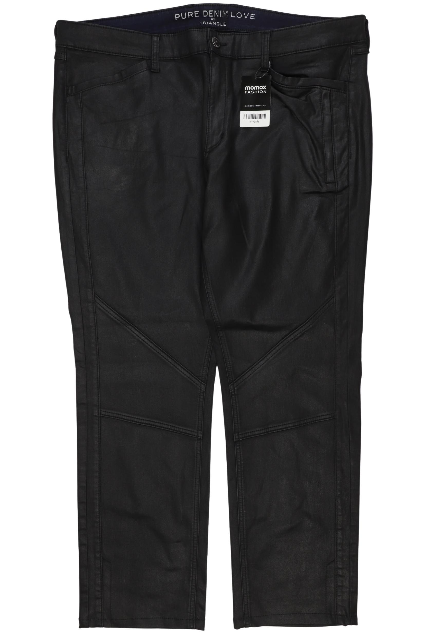 

Triangle Damen Jeans, schwarz, Gr. 54