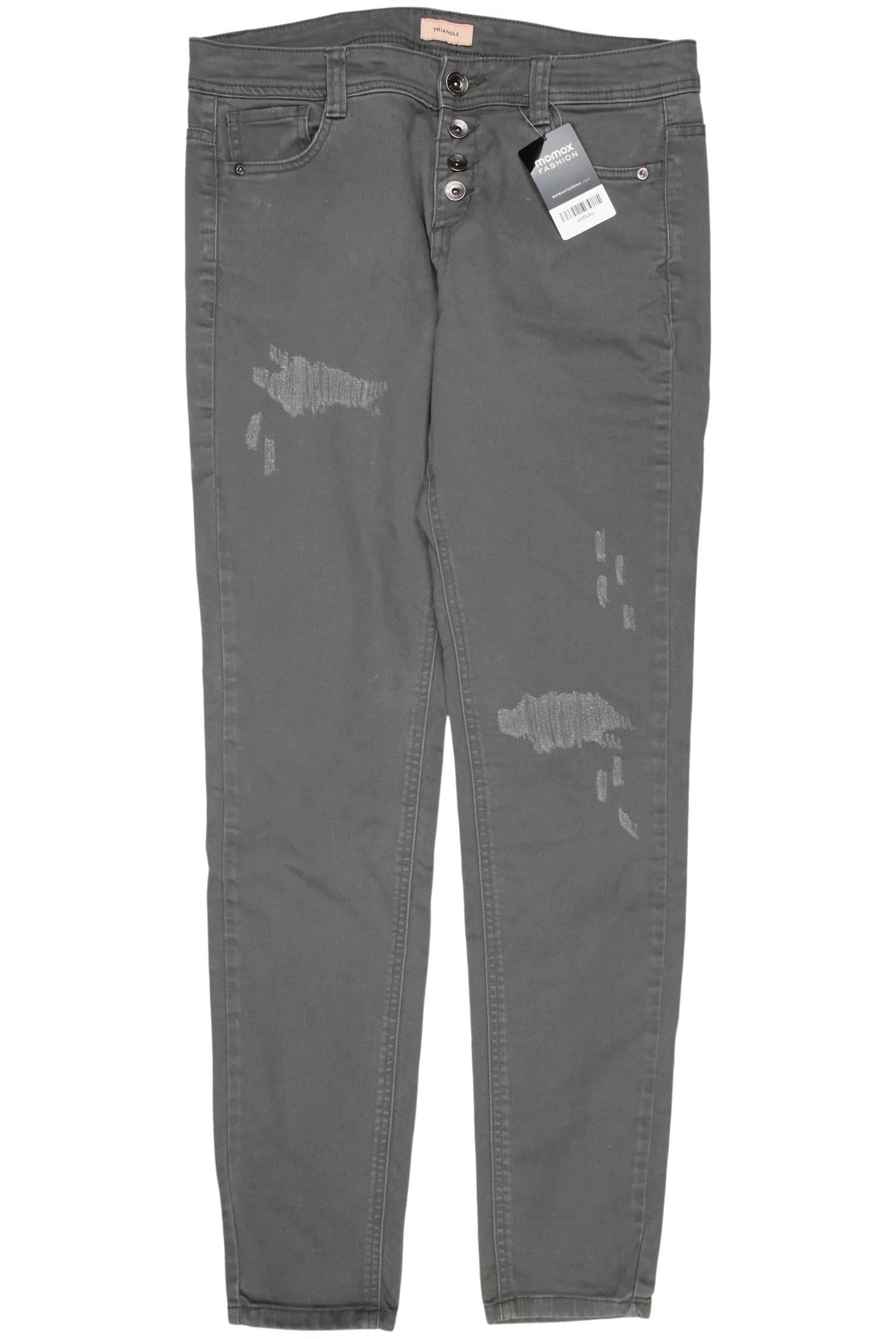 

Triangle Damen Jeans, grün, Gr. 33