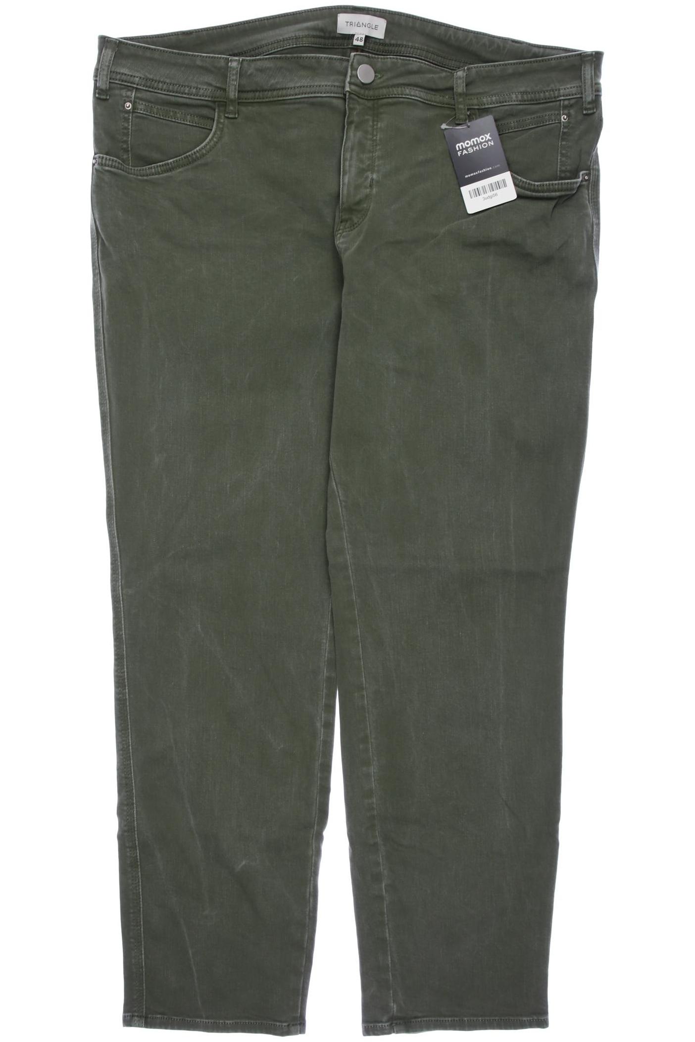 

Triangle Damen Jeans, grün, Gr. 48
