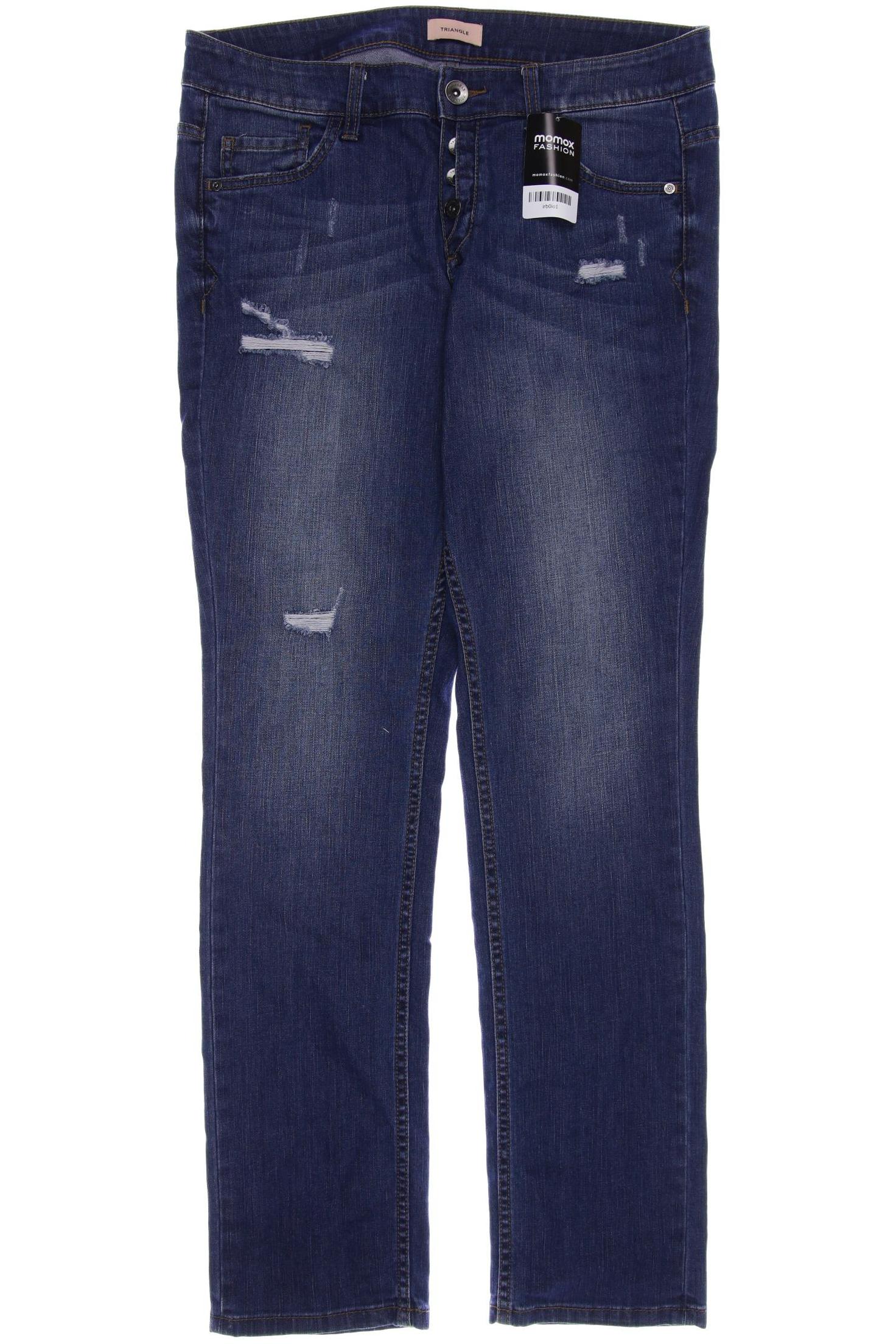 

TRIANGLE Damen Jeans, blau
