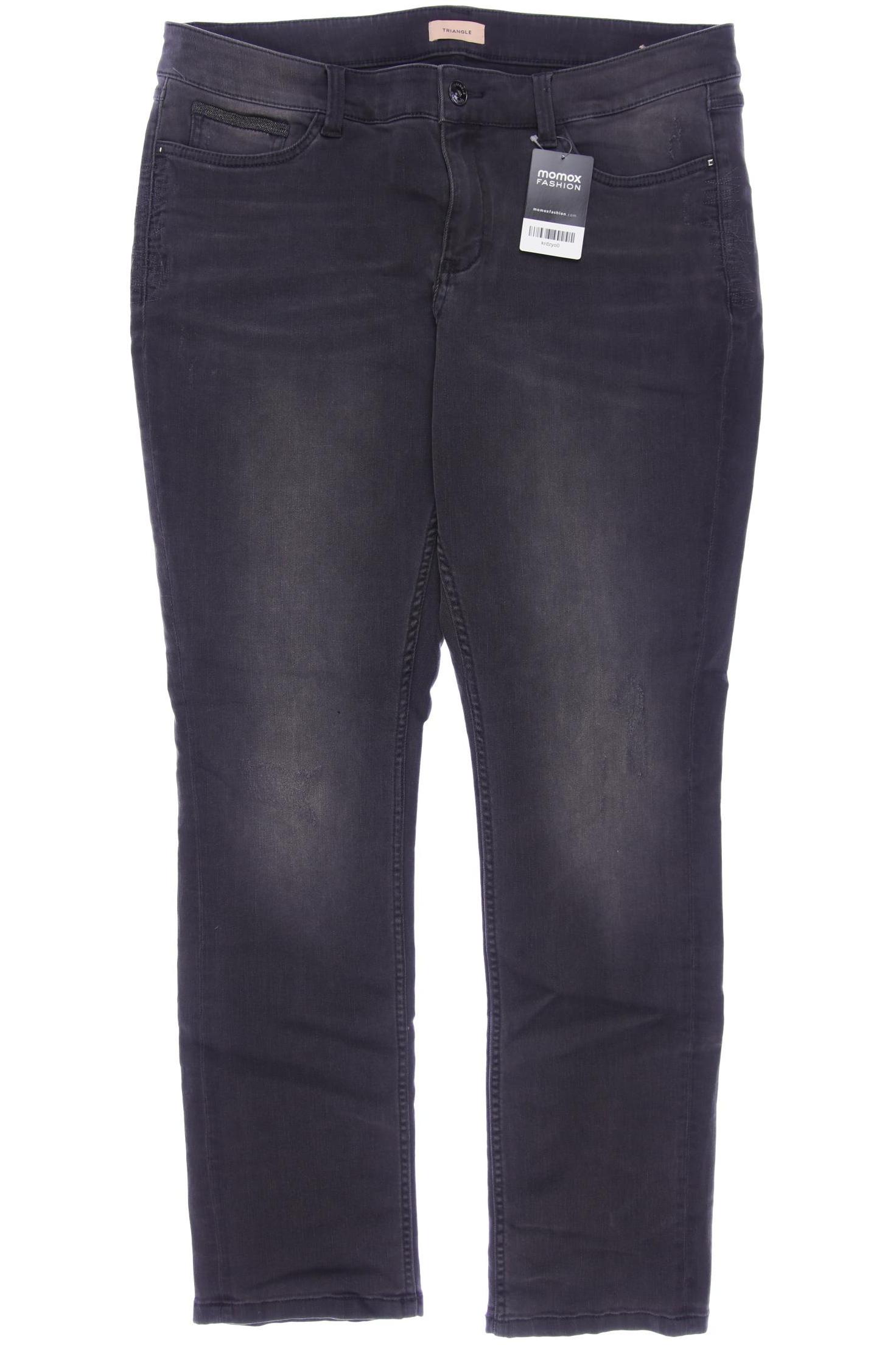 

Triangle Damen Jeans, grau, Gr. 0