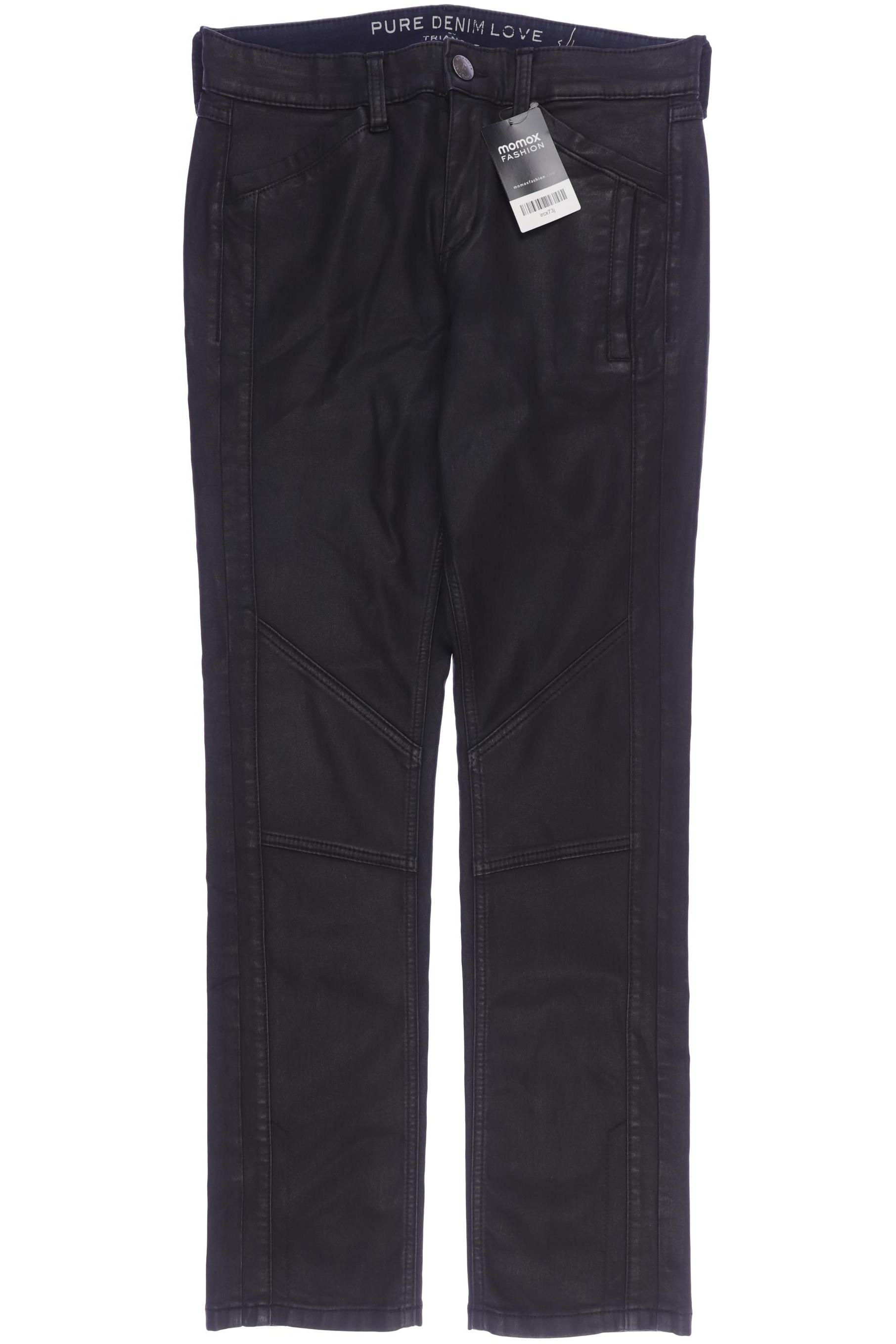 

Triangle Damen Jeans, schwarz, Gr. 40