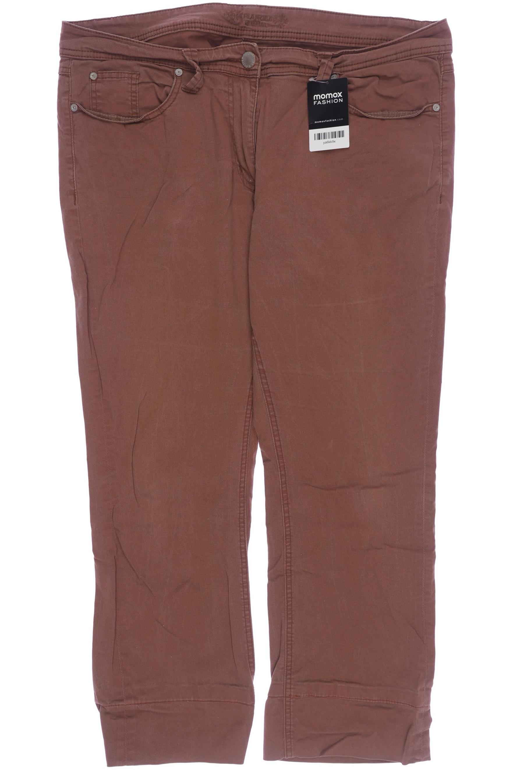 

Triangle Damen Jeans, braun, Gr. 48