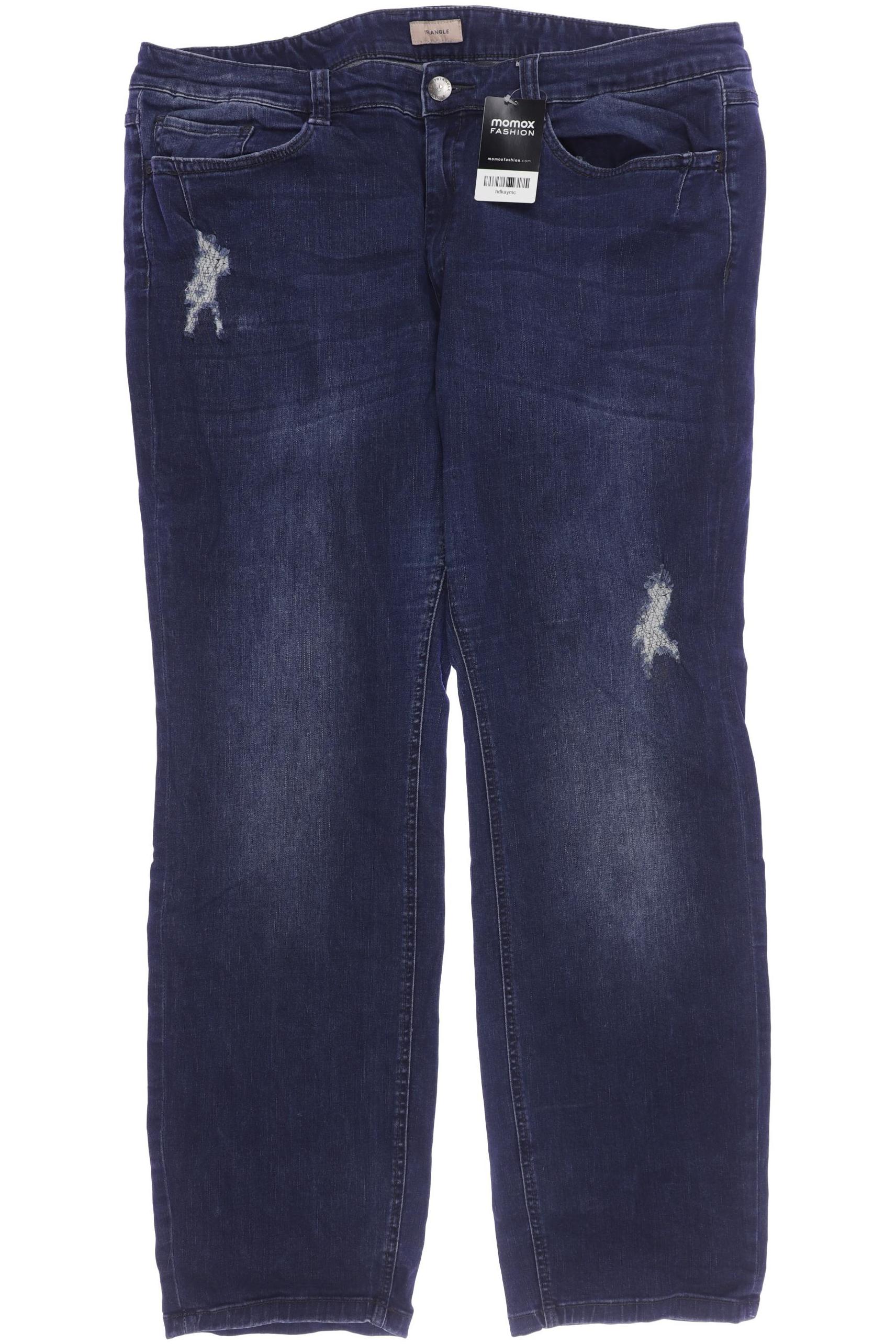 

Triangle Damen Jeans, marineblau, Gr. 54