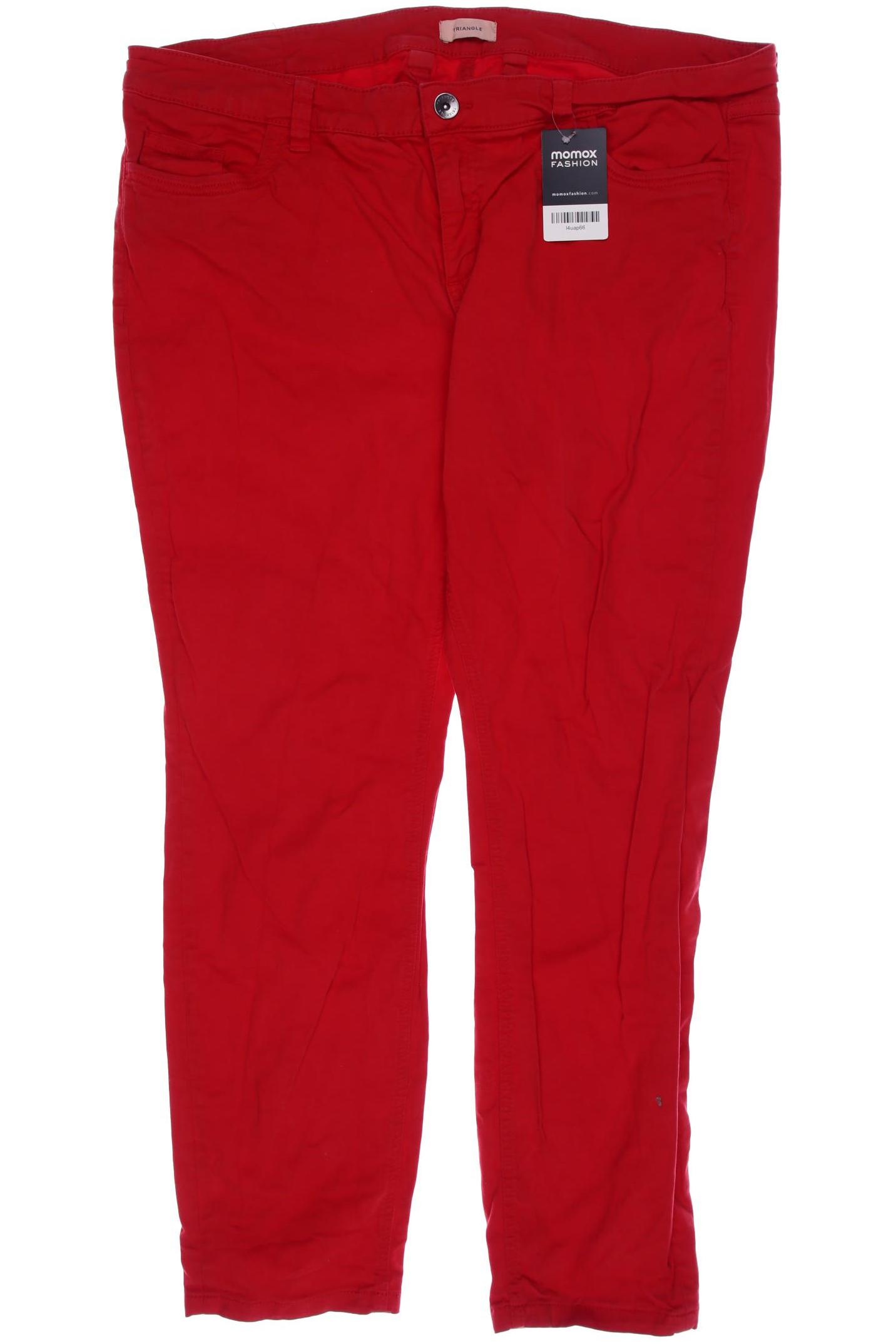 

Triangle Damen Jeans, rot, Gr. 48