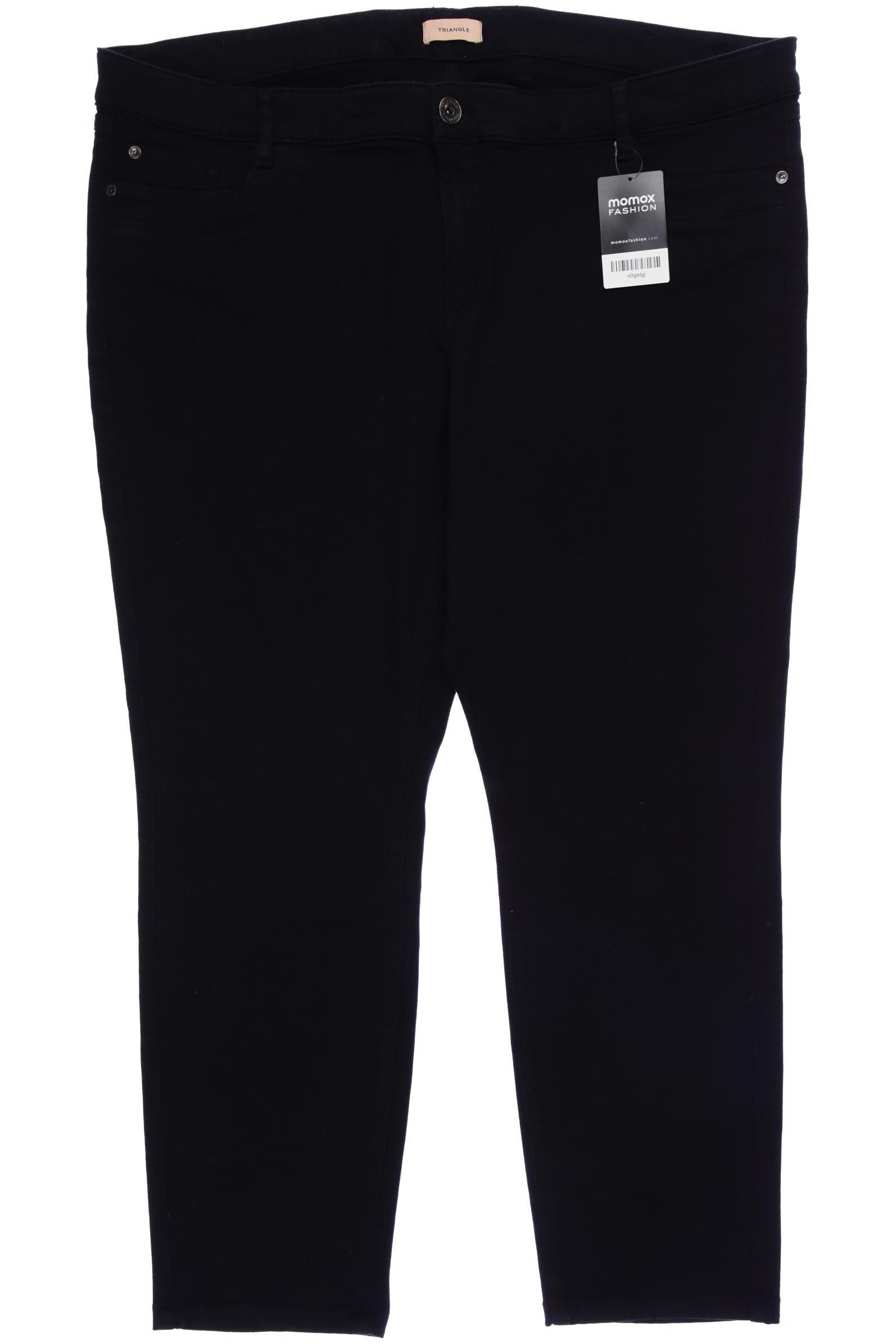

Triangle Damen Jeans, schwarz, Gr. 50