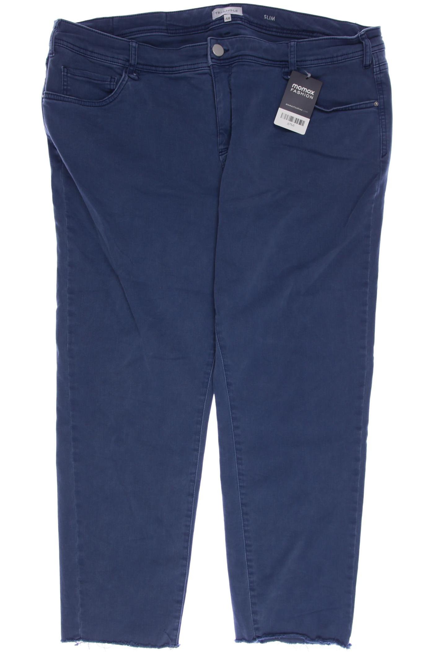 

Triangle Damen Jeans, blau, Gr. 48