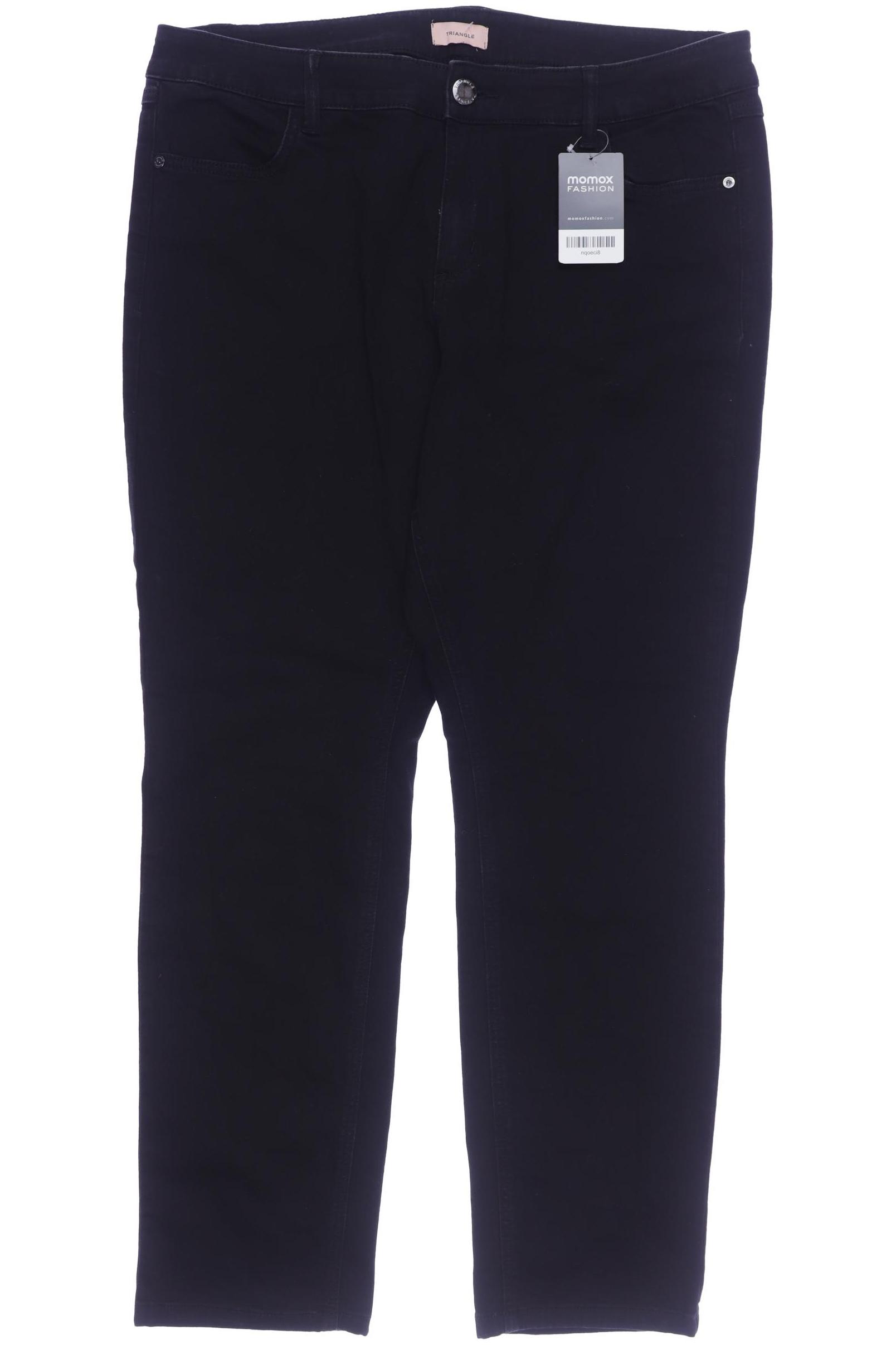 

Triangle Damen Jeans, schwarz, Gr. 46