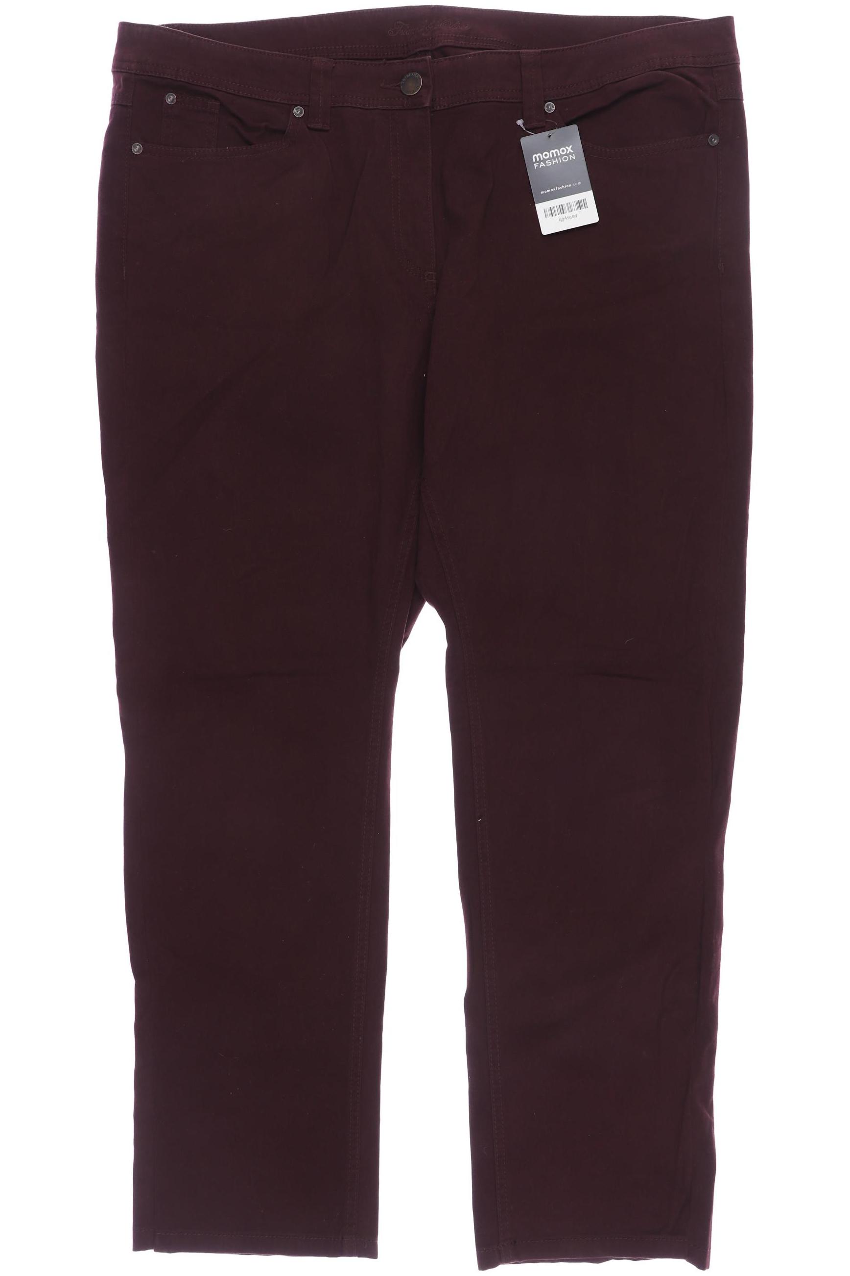 

Triangle Damen Jeans, bordeaux, Gr. 48