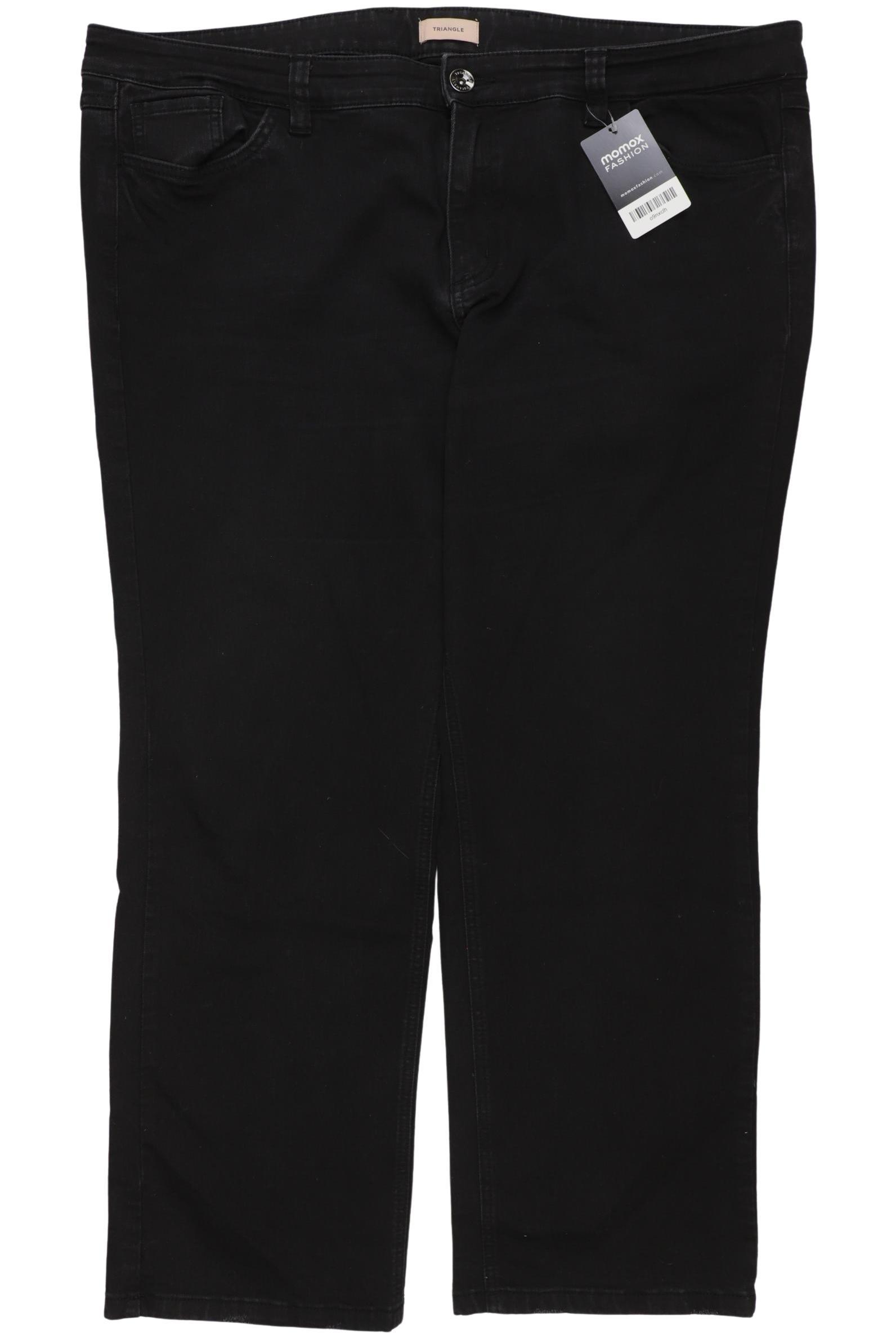 

Triangle Damen Jeans, schwarz, Gr. 50