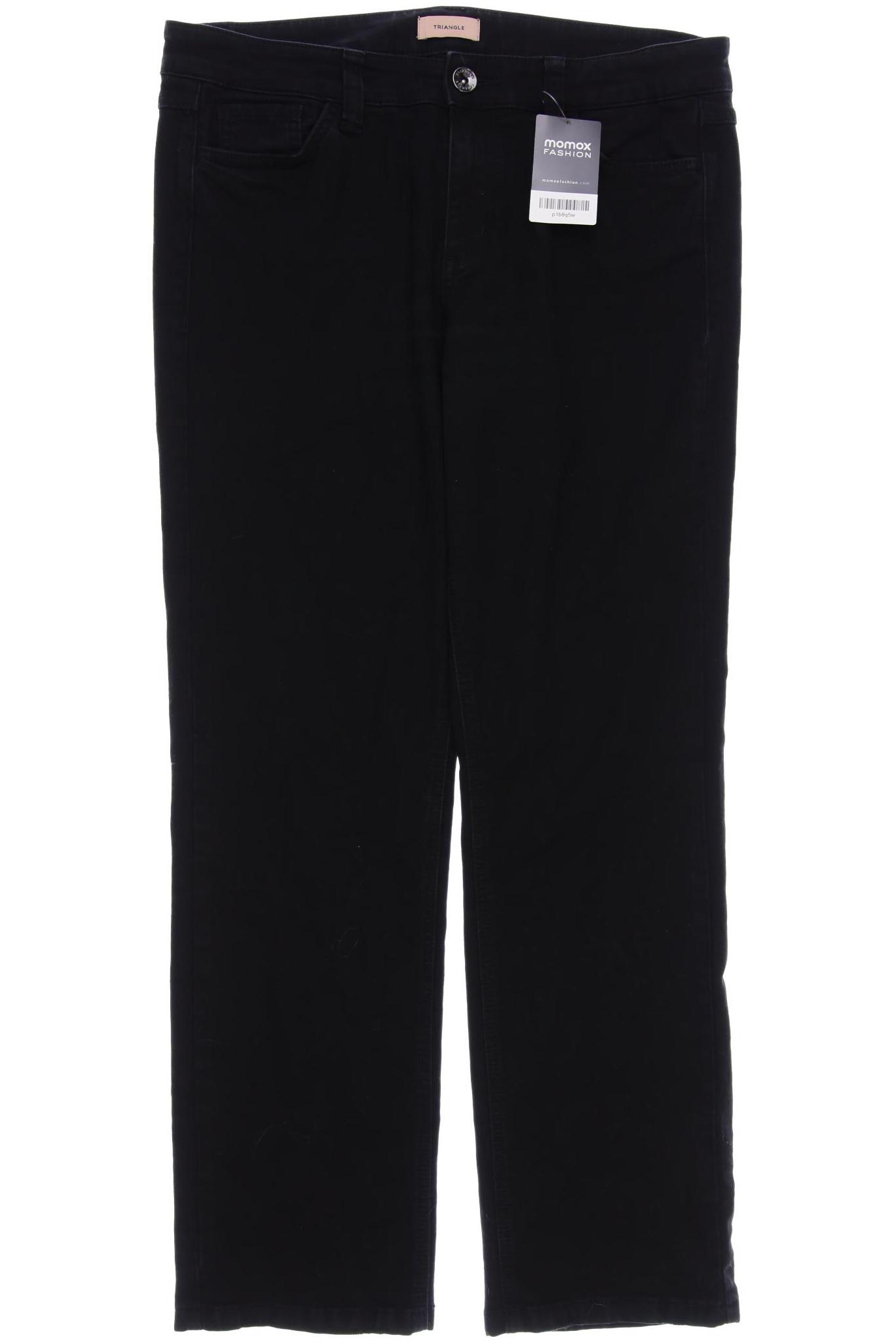 

Triangle Damen Jeans, schwarz, Gr. 35