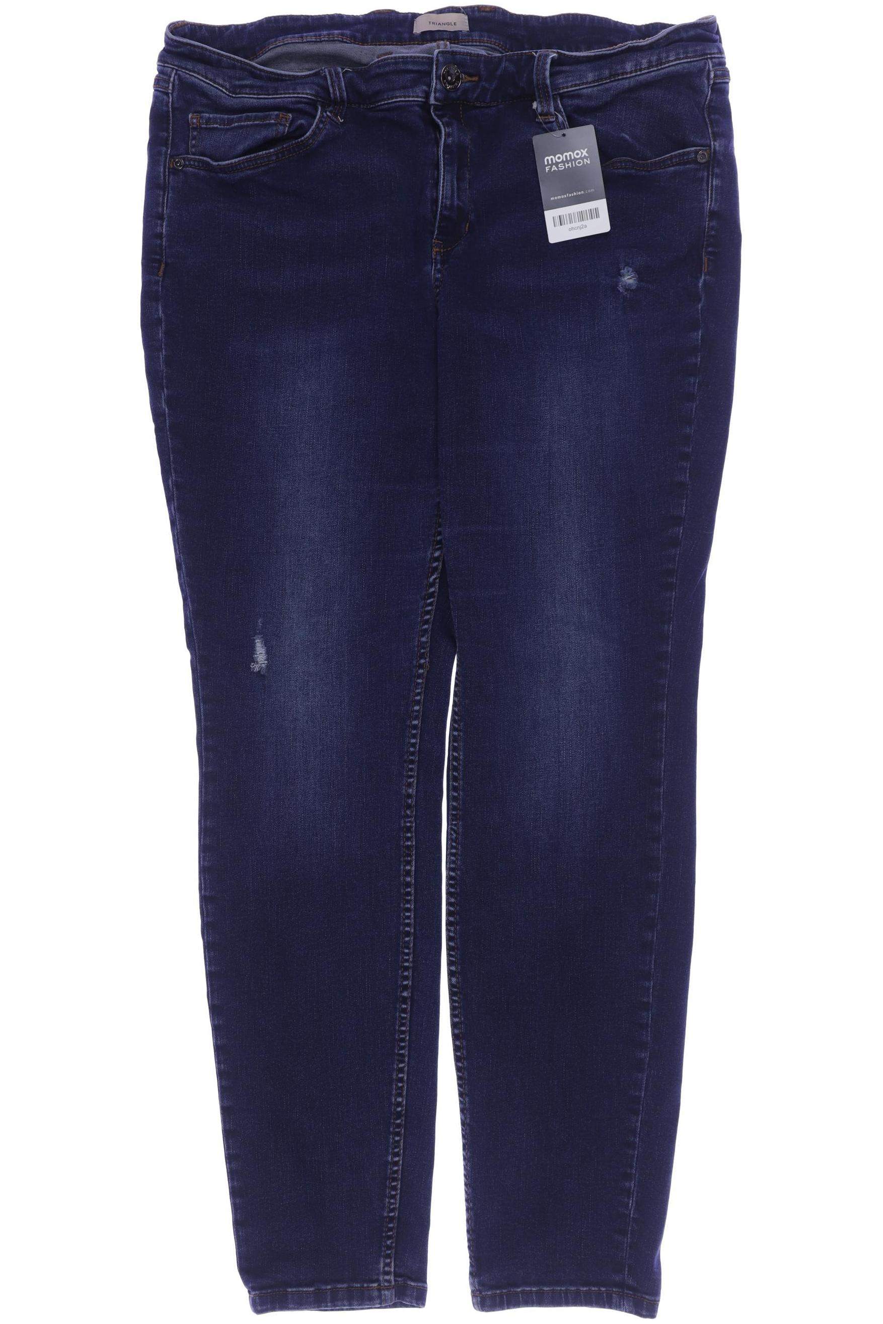 

Triangle Damen Jeans, blau, Gr. 48
