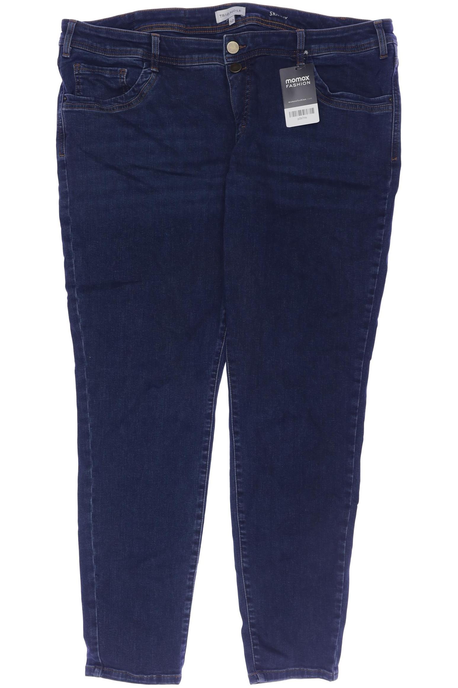 

Triangle Damen Jeans, marineblau, Gr. 50
