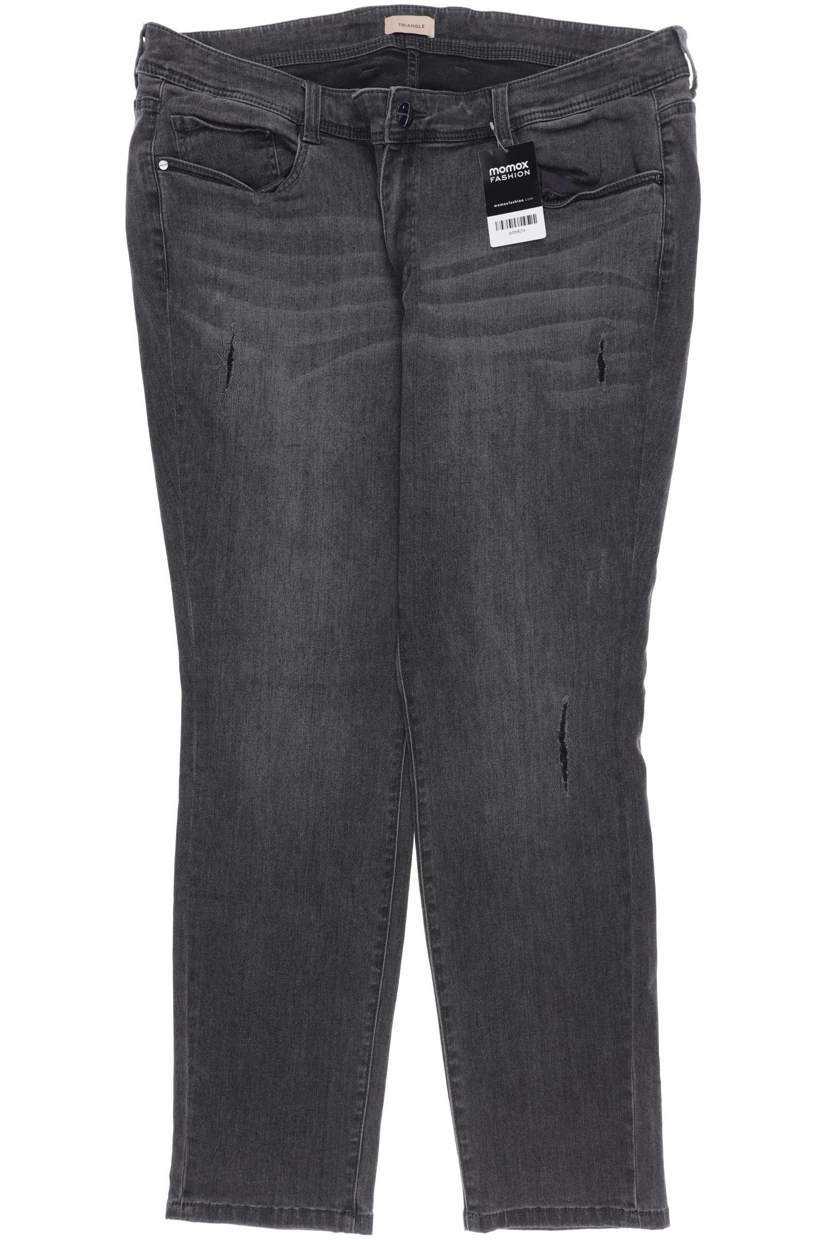 

Triangle Damen Jeans, schwarz, Gr. 50