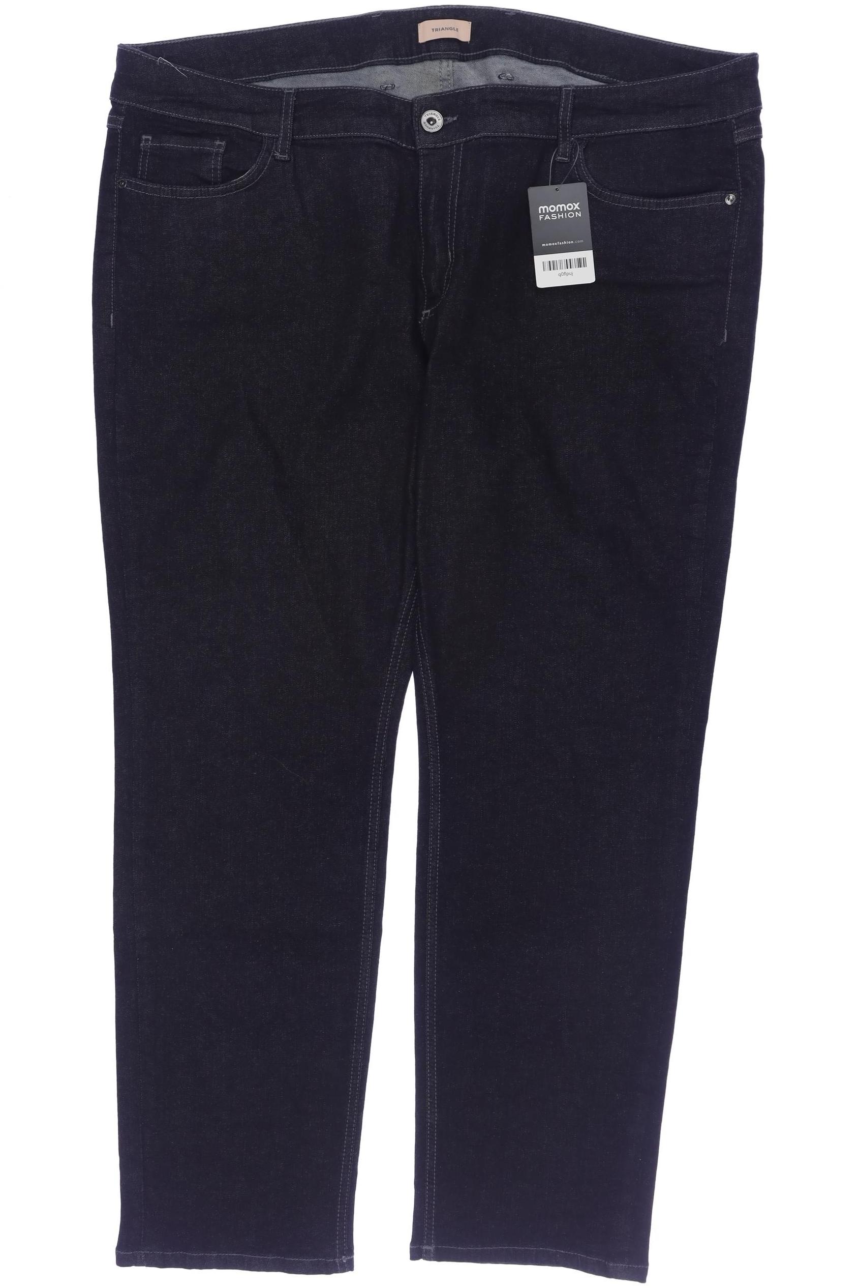 

Triangle Damen Jeans, schwarz, Gr. 50