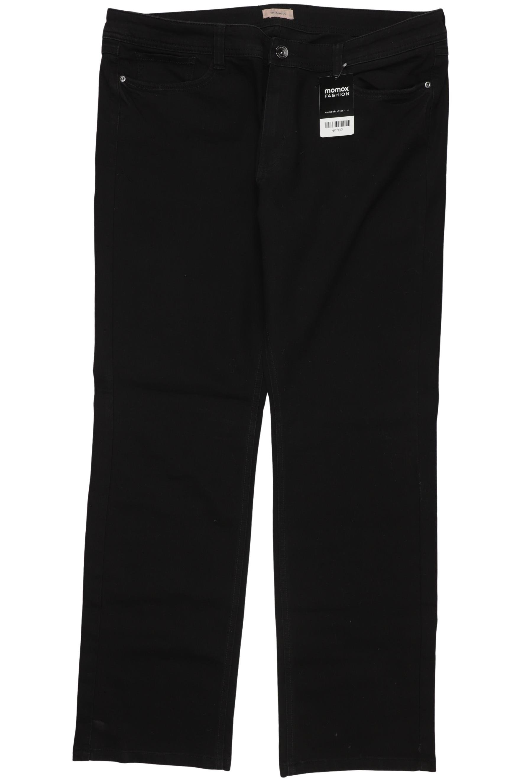 

Triangle Damen Jeans, schwarz, Gr. 50