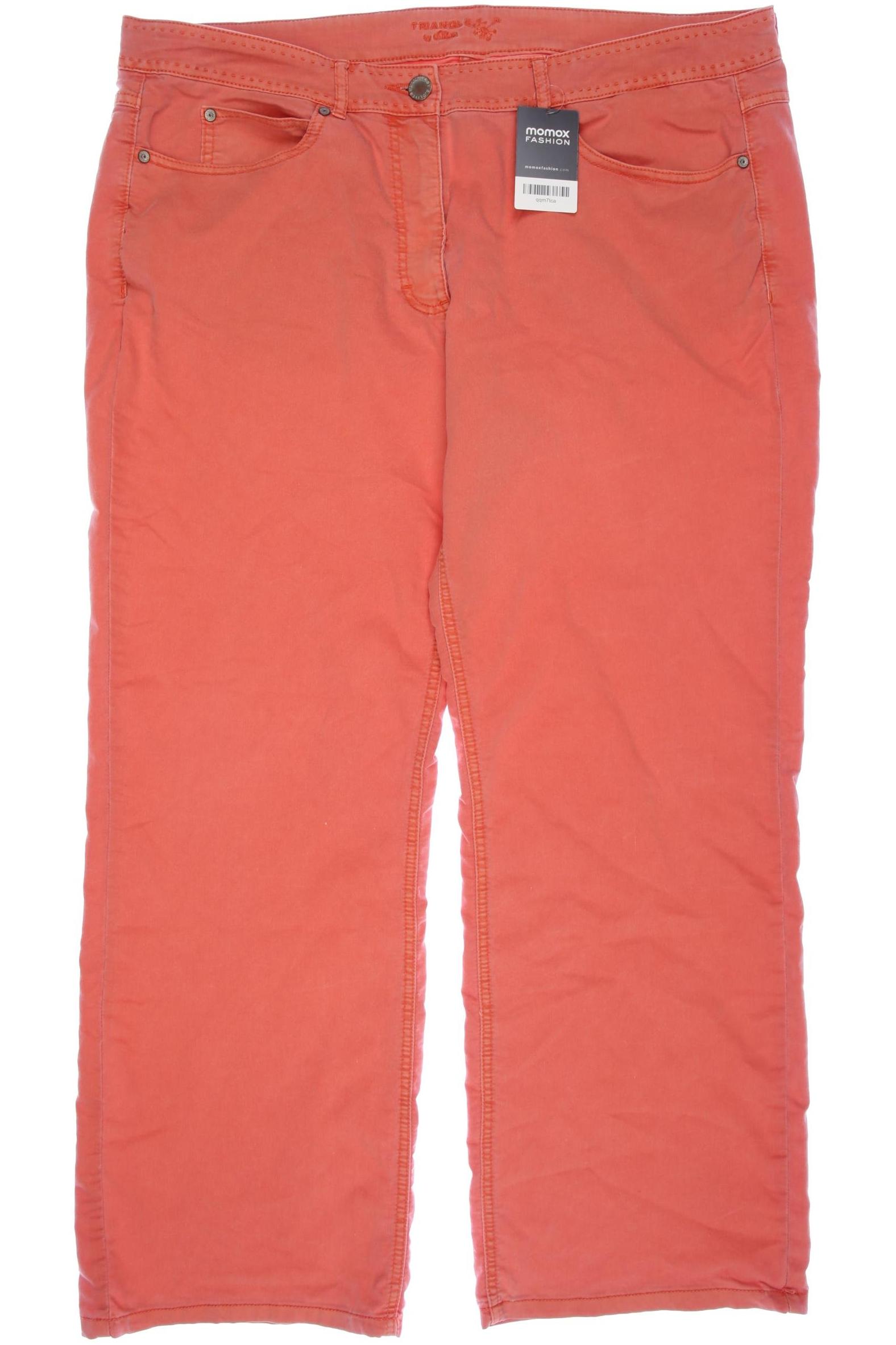 

Triangle Damen Jeans, orange, Gr. 50