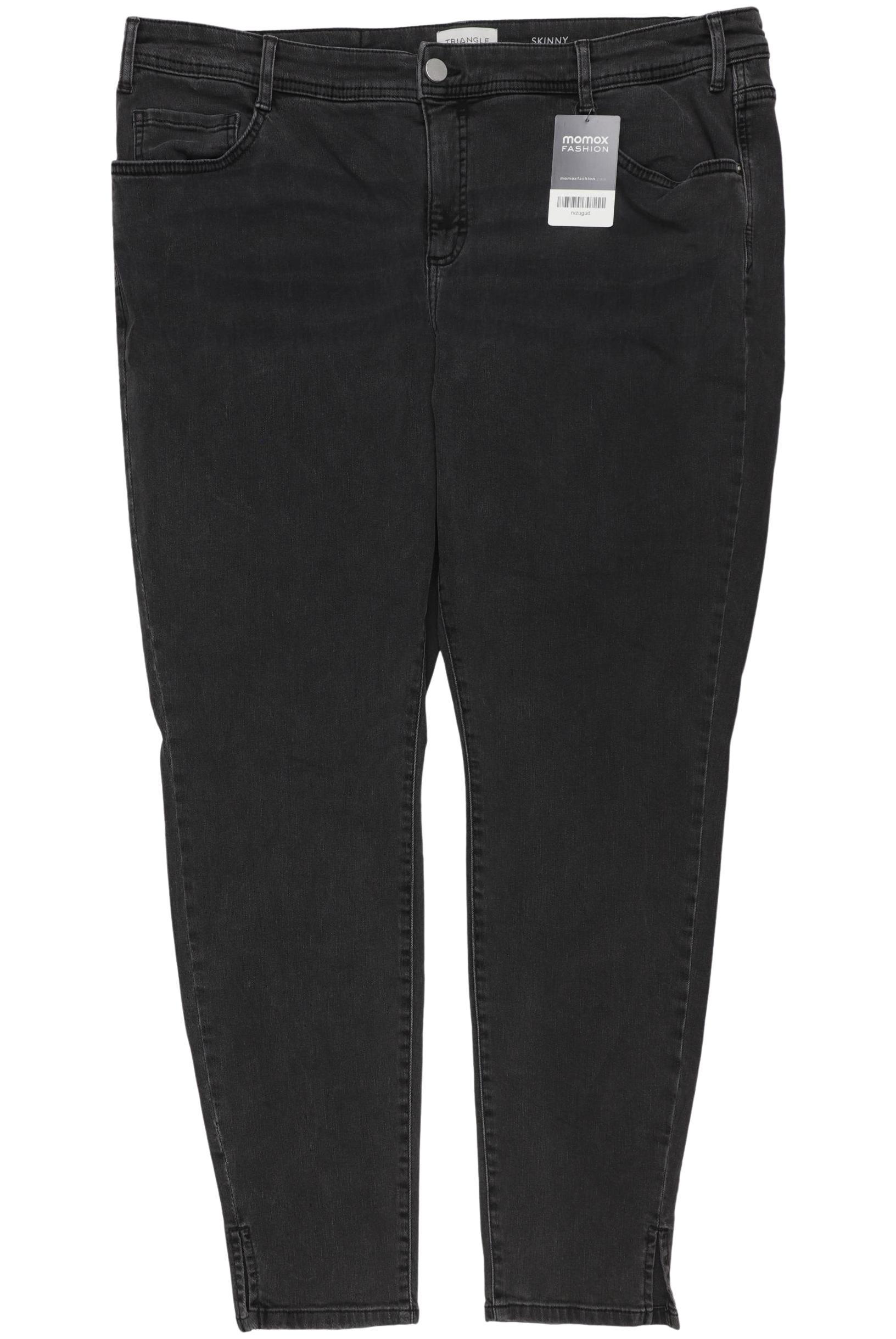 

Triangle Damen Jeans, schwarz, Gr. 48