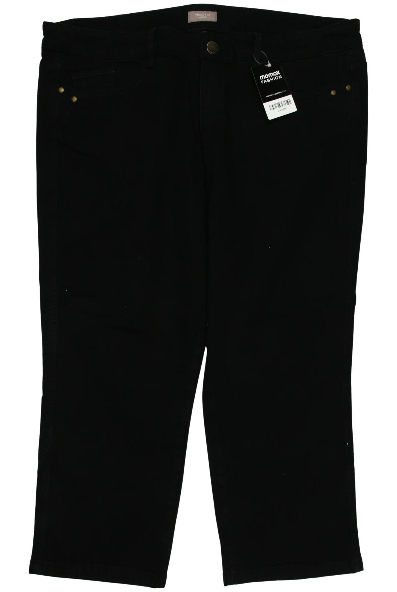 

Triangle Damen Jeans, schwarz, Gr. 48