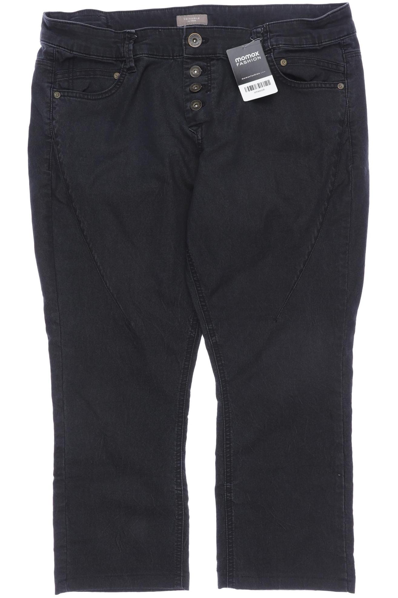 

Triangle Damen Jeans, schwarz, Gr. 35