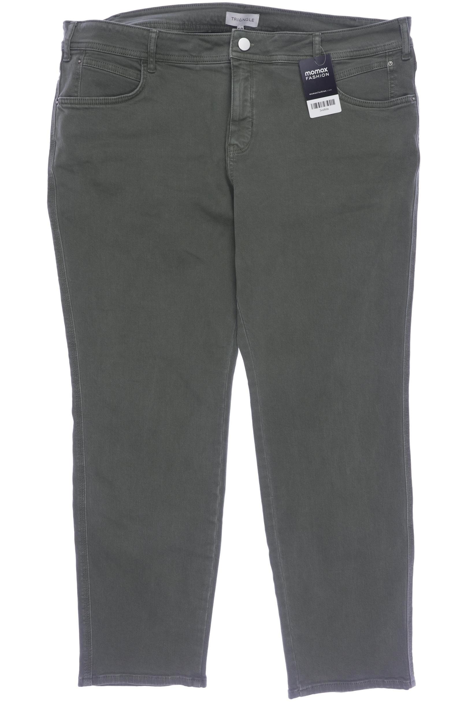 

Triangle Damen Jeans, grün, Gr. 50