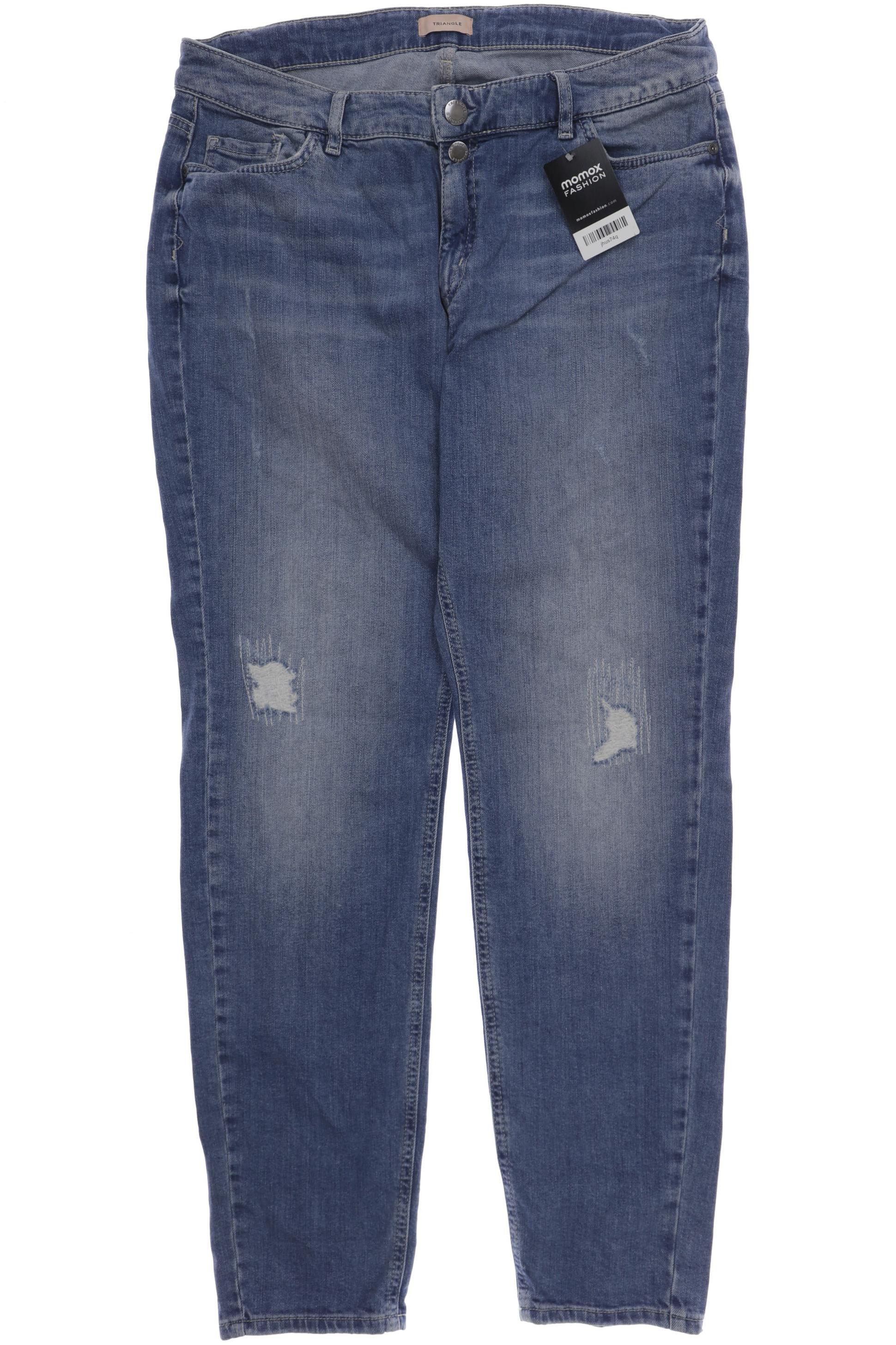 

TRIANGLE Damen Jeans, blau