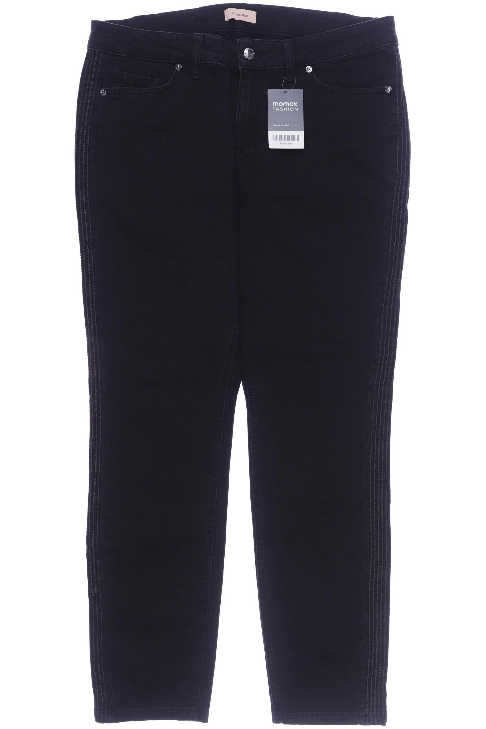 

TRIANGLE Damen Jeans, schwarz